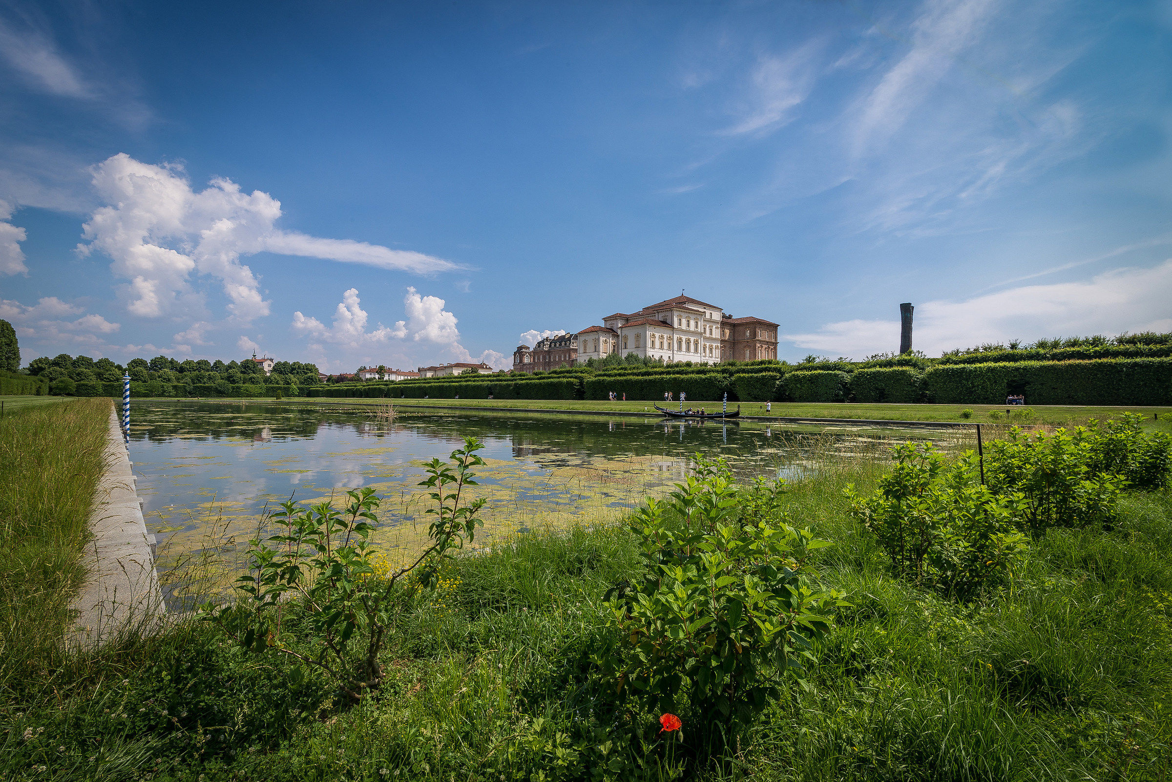 The Royal Venaria - detail of the low garden
