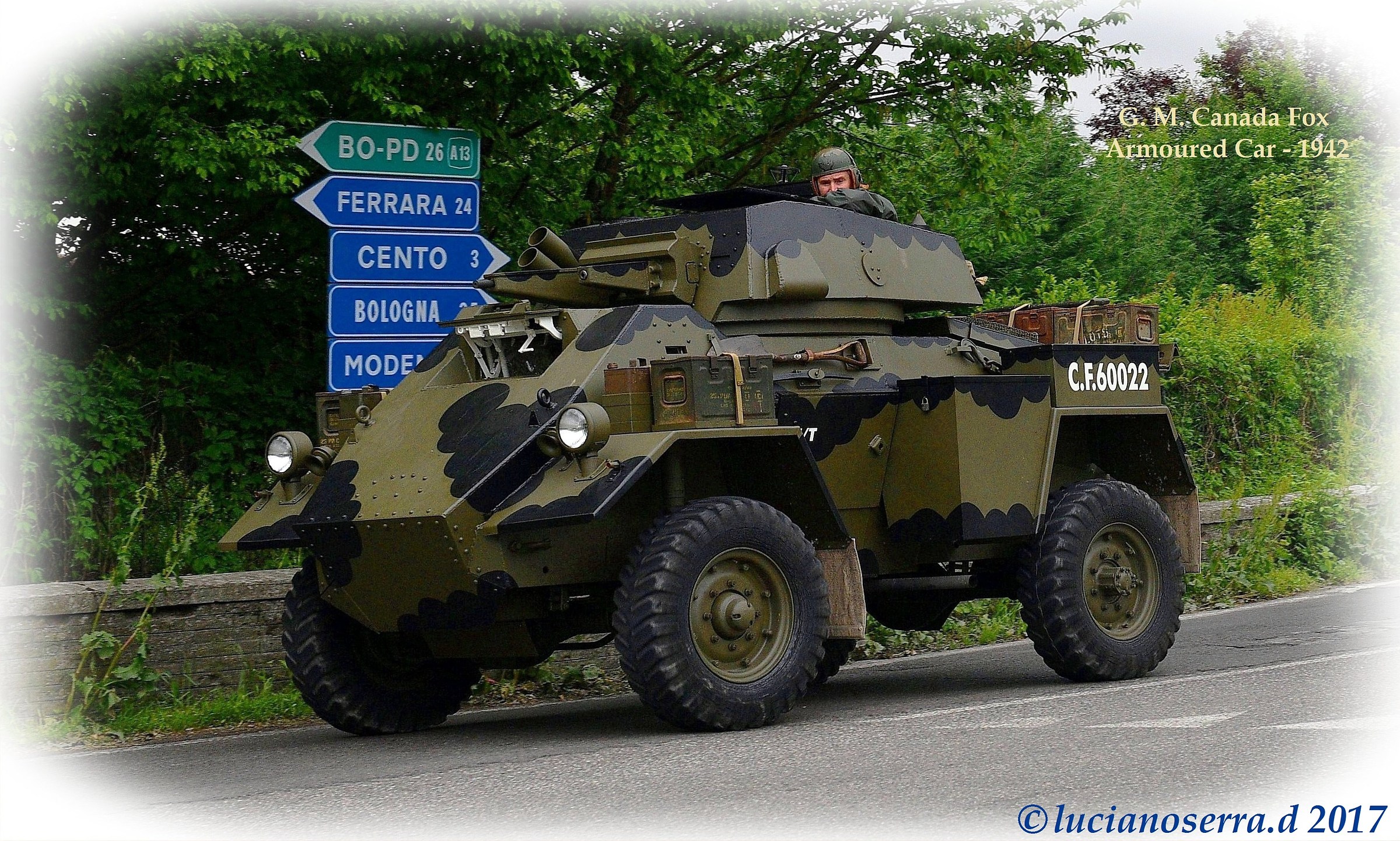 CMP G. M. Canada Fox Armoured Car - 1942