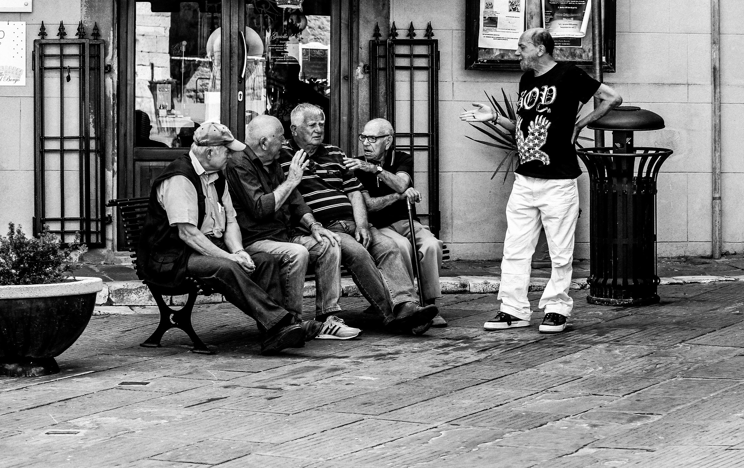 The topic of the day