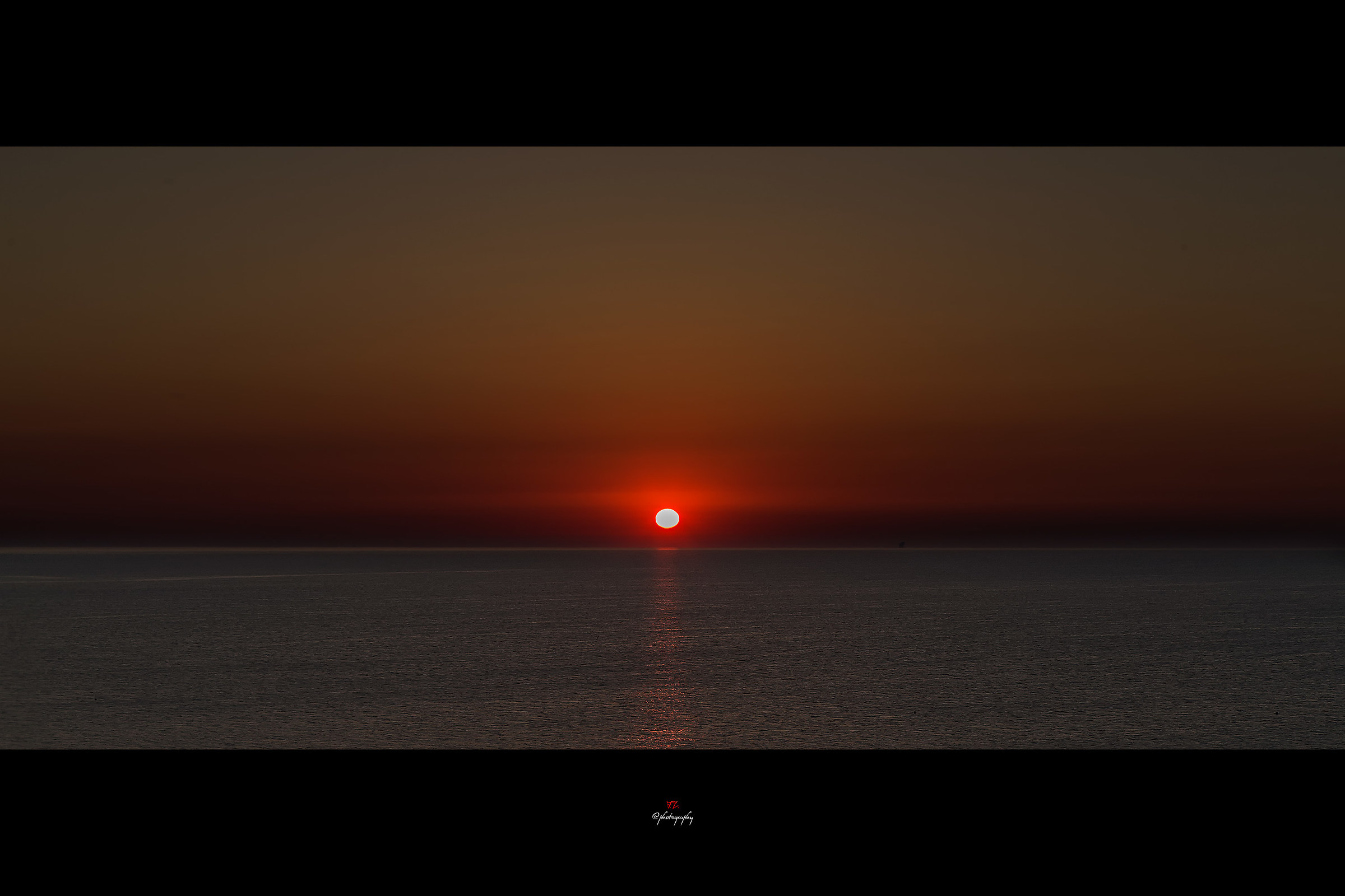 Sunrise on the Abruzzi coast ...