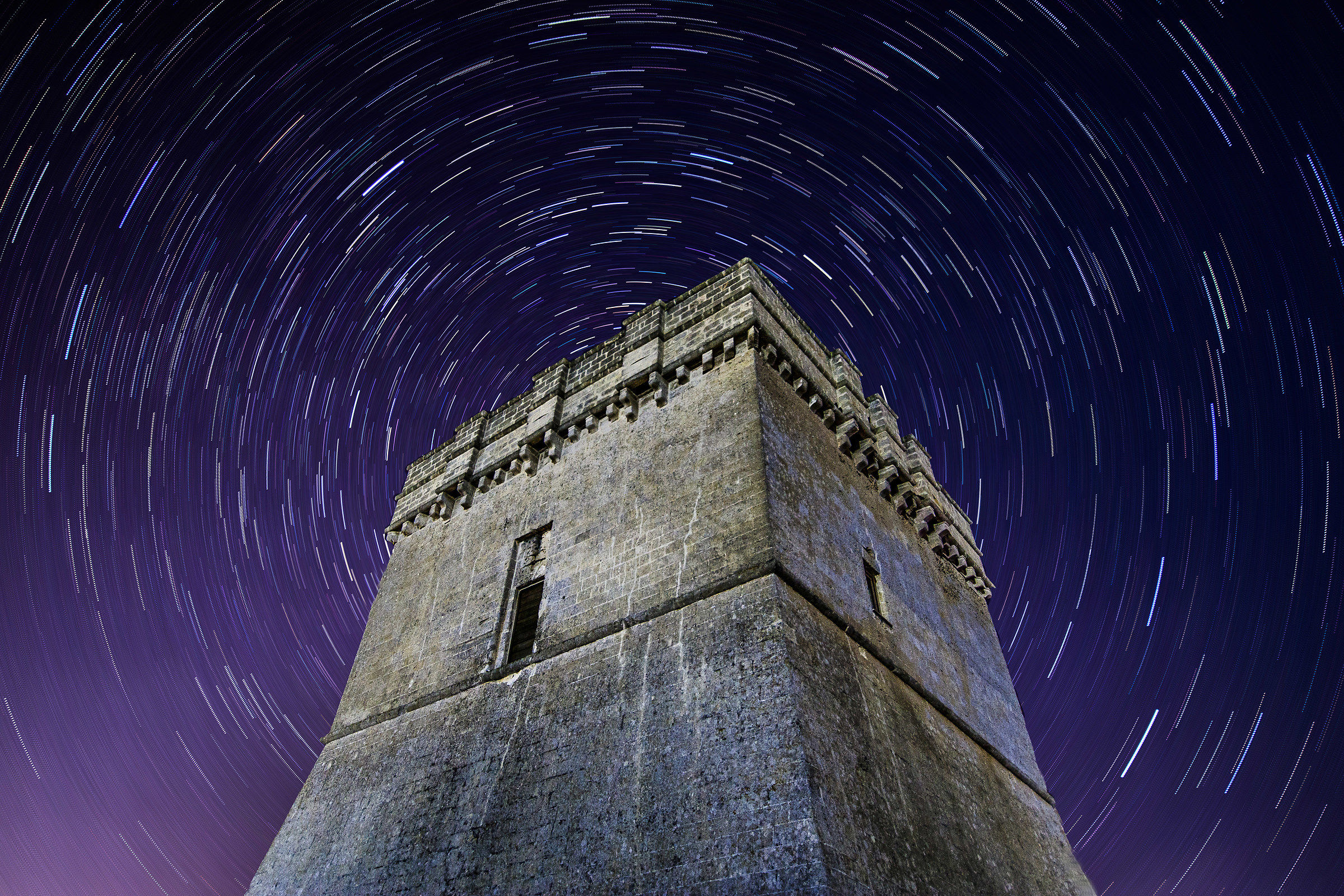 Chianca Tower startrail