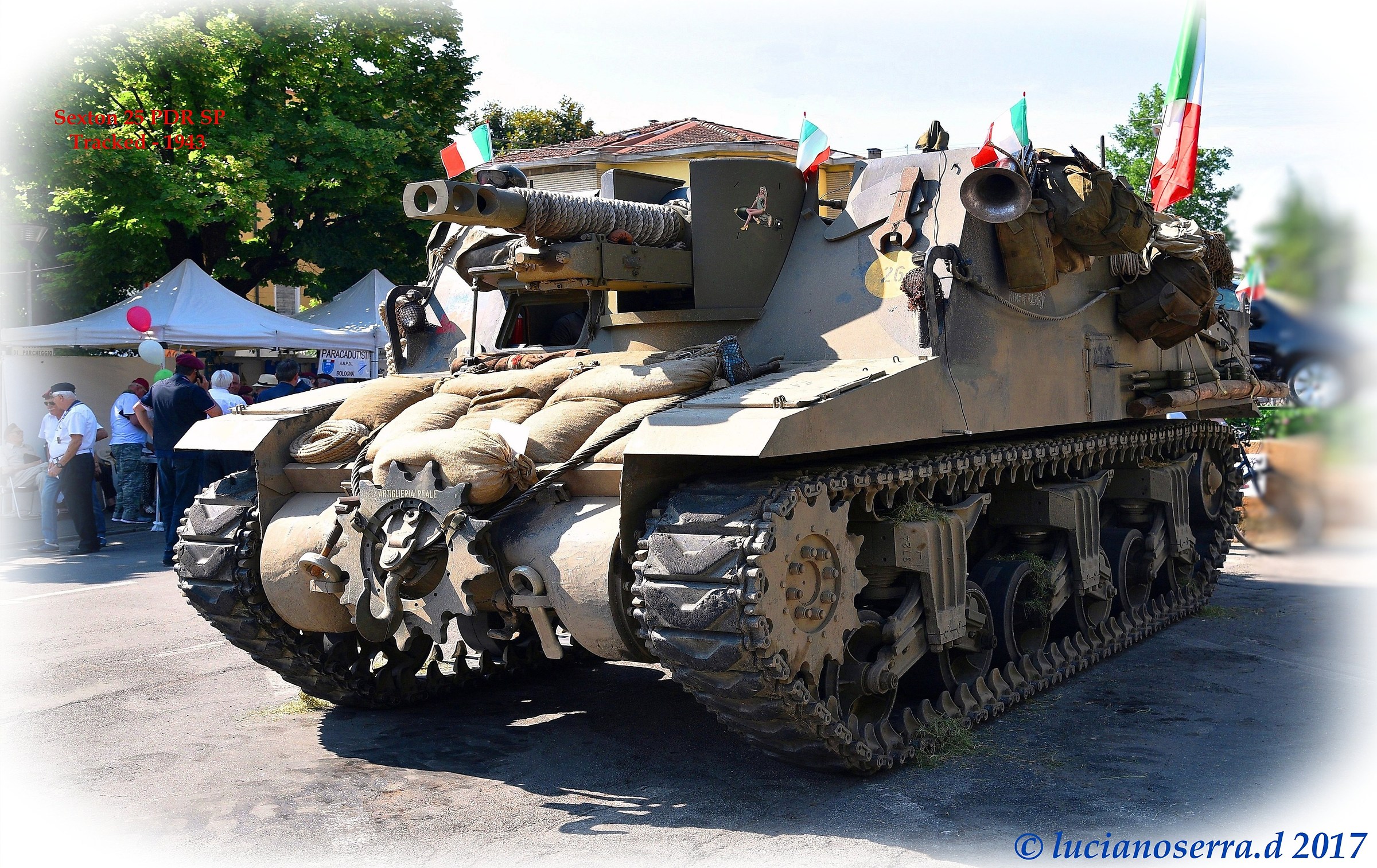 Sexton 25 PDR SP Tracked - 1943