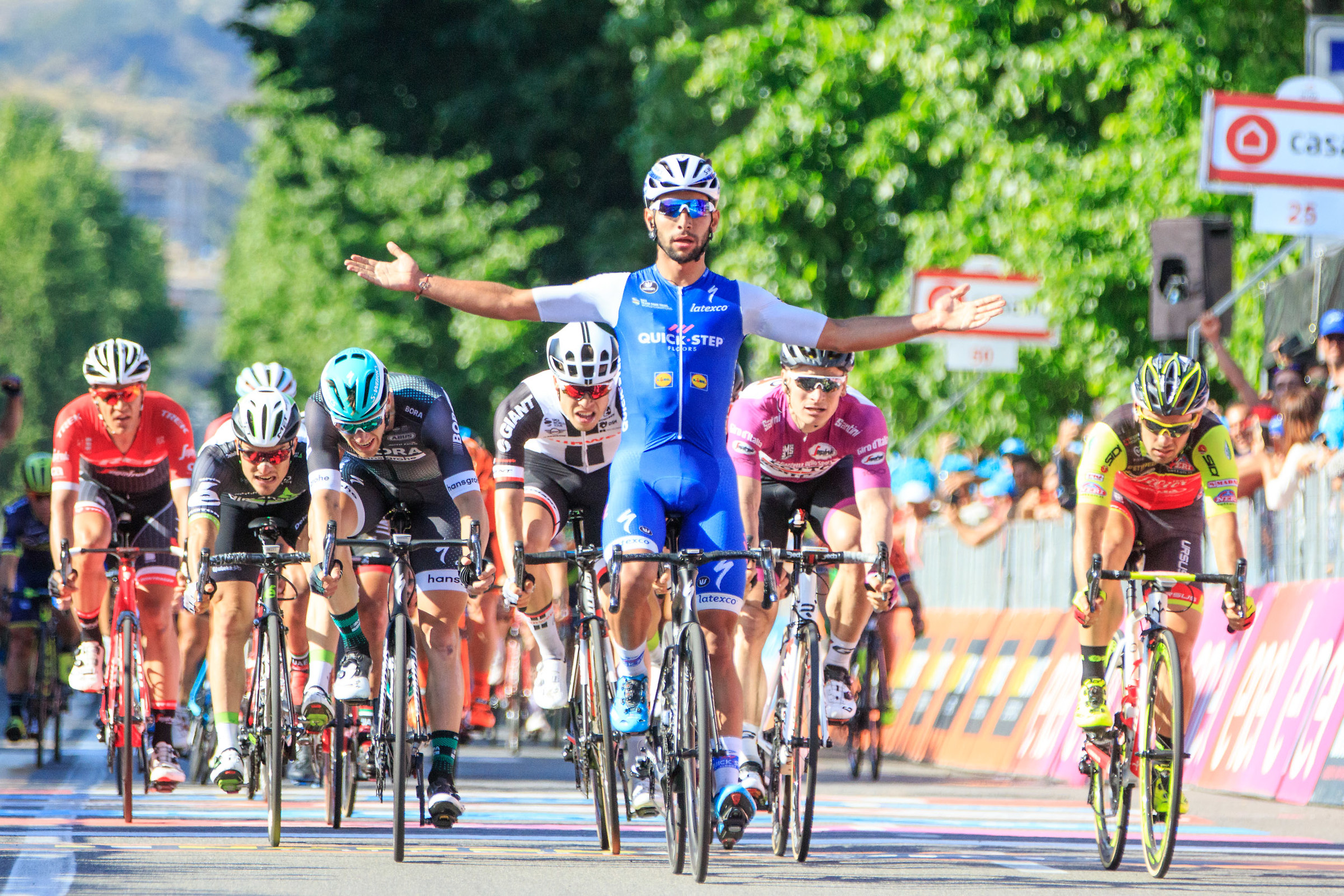 Tour of Italy - Arrival Messina -