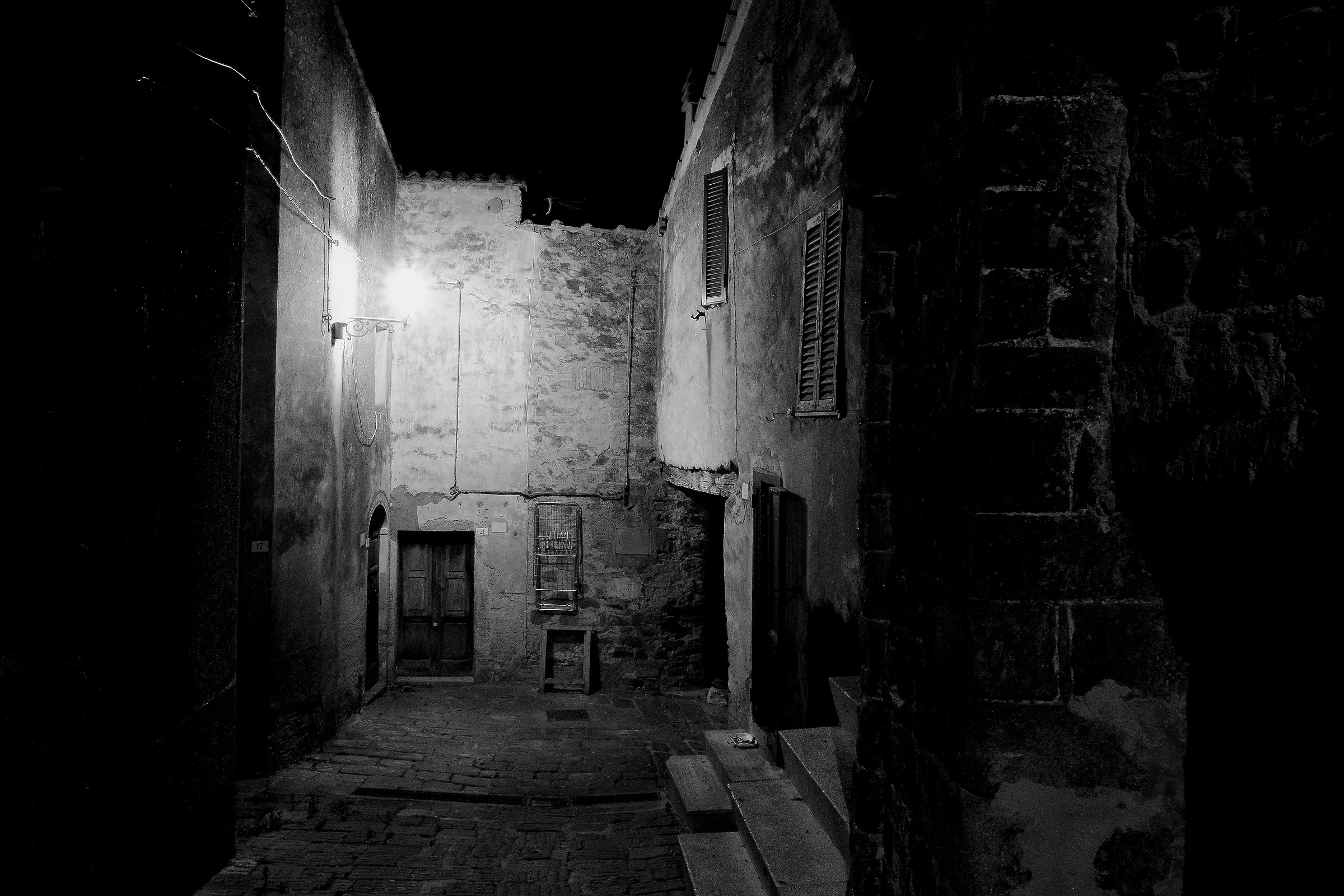 Do not open that door