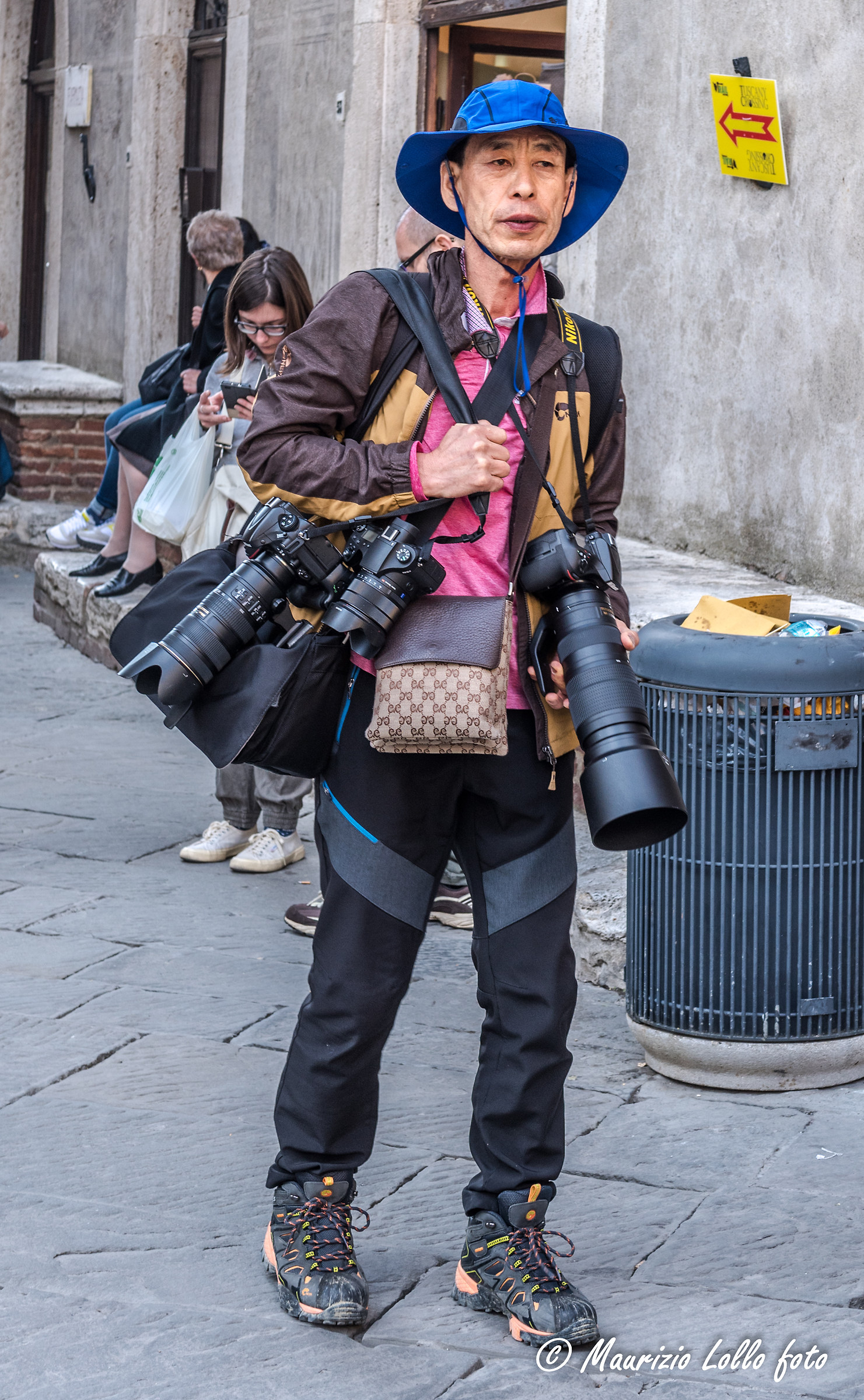 Un Fotografo un po' attrezzato!