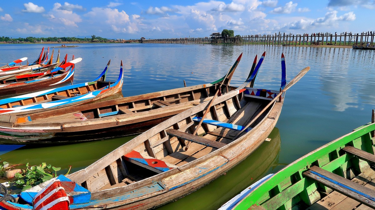 In the bein bridge Mandalay