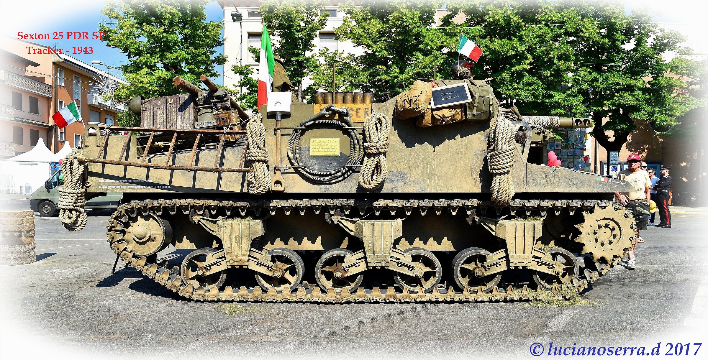 Sexton 25 PDR SP Tracked - 1943