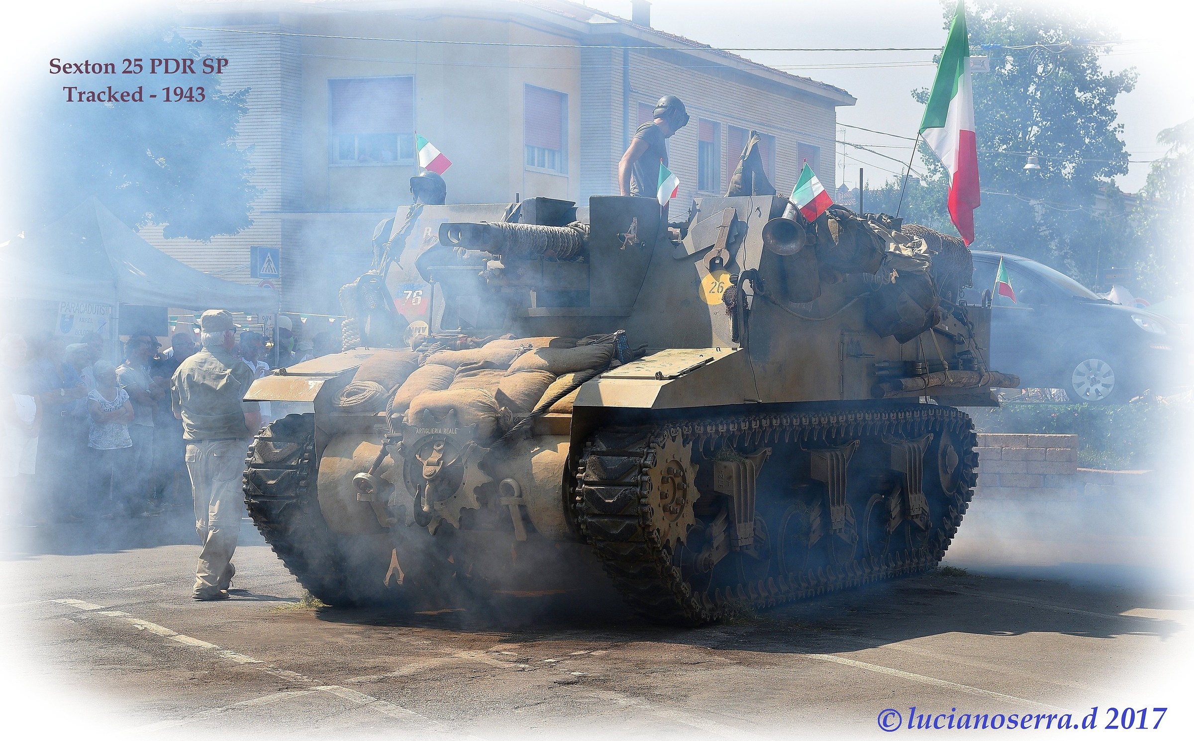 Sexton 25 PDR SP Tracked - 1943