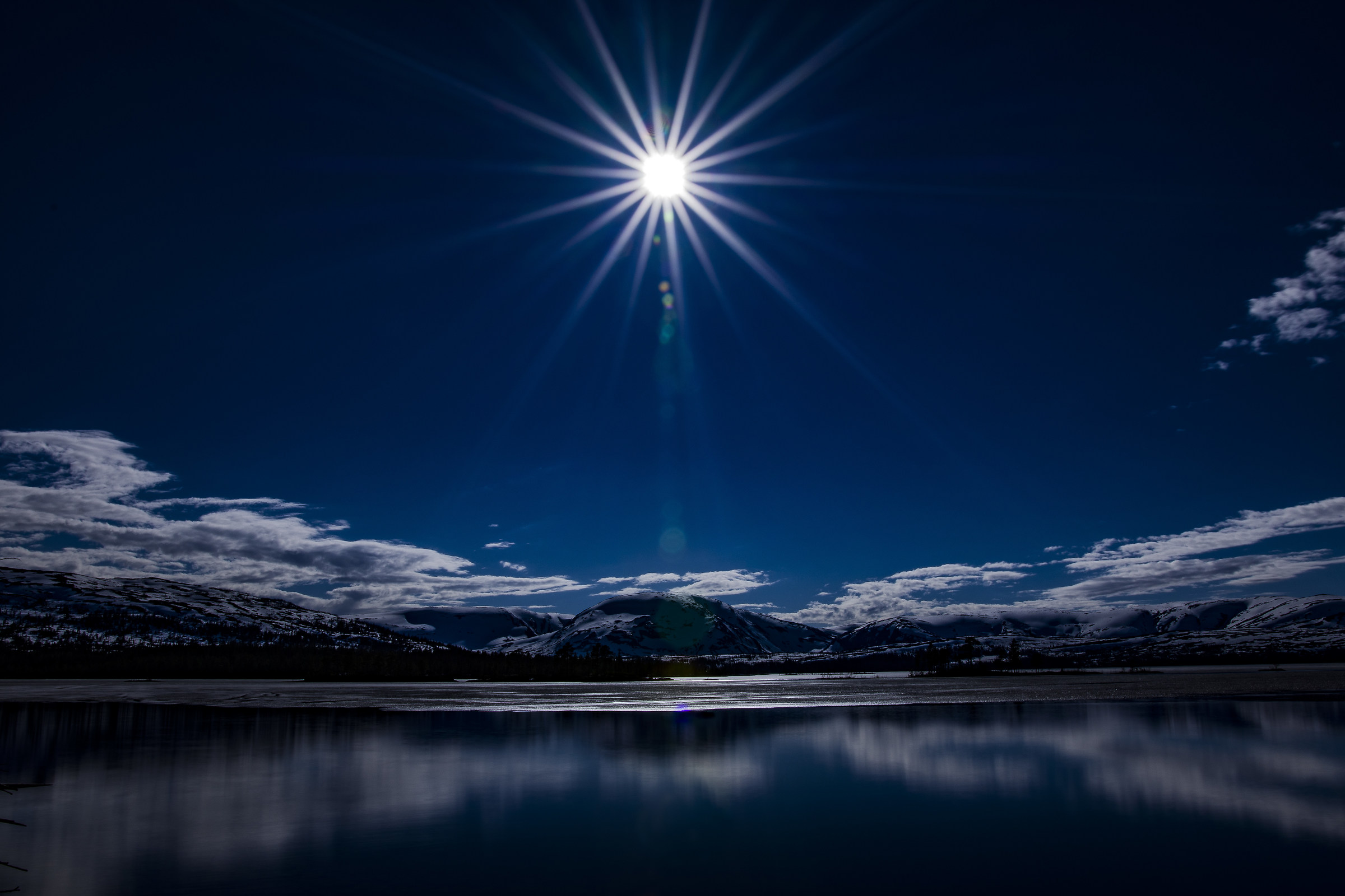 Lake near by Trondheim / Norway