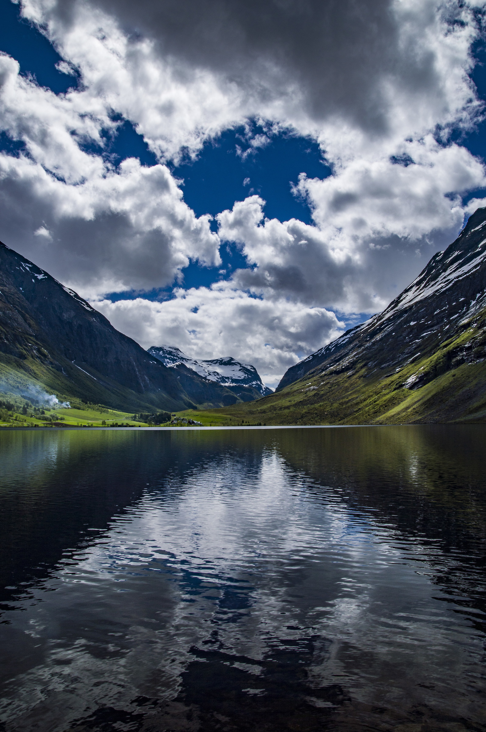 Nice place, from road 55 / Norway
