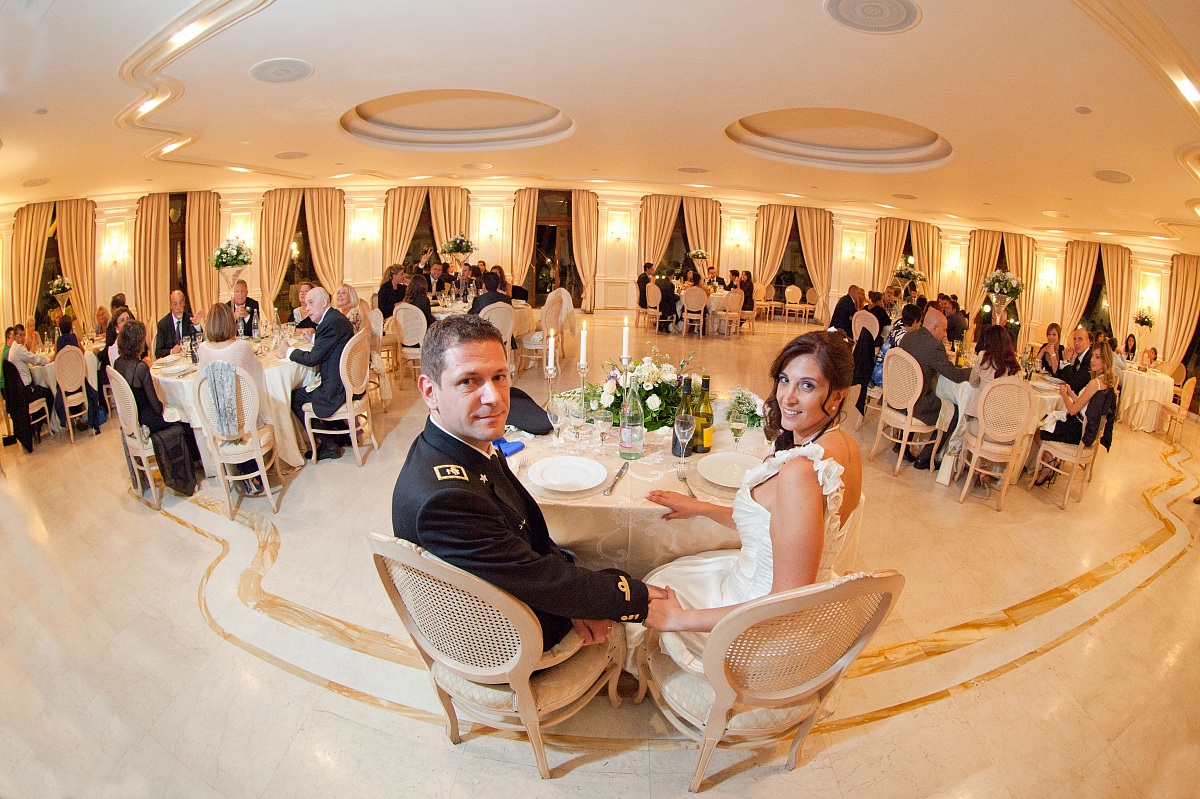 Dining room with married ...