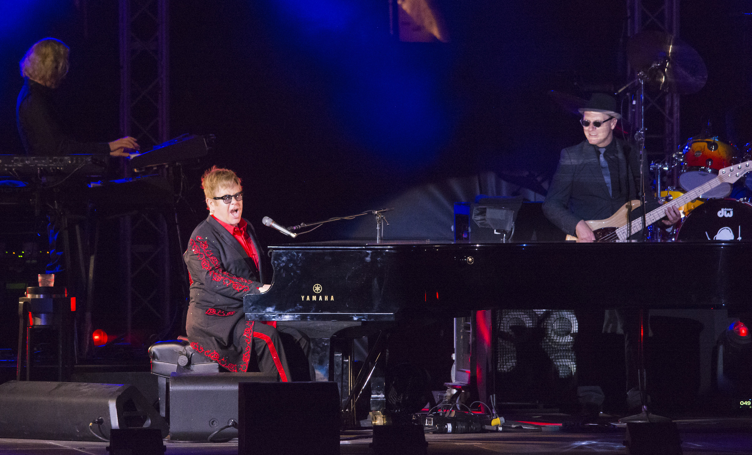 Elton John @ scavi di Pompei