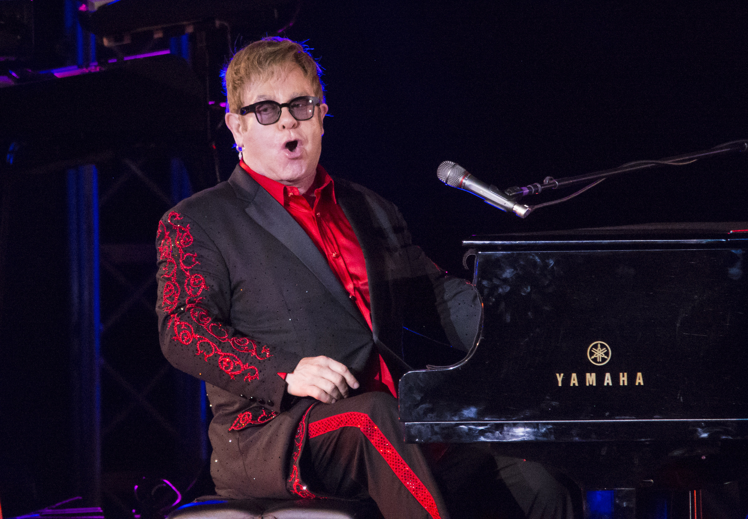 Elton John @ scavi di Pompei