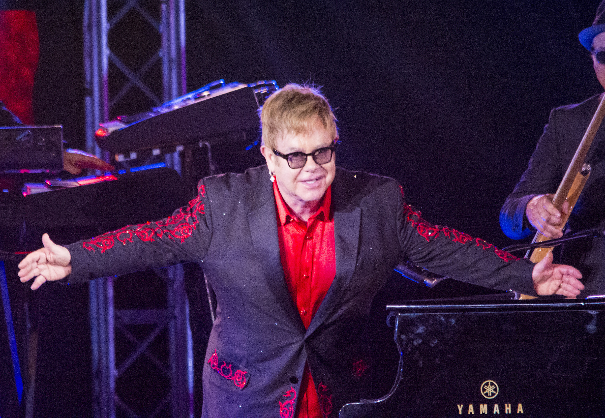 Elton John @ scavi di Pompei