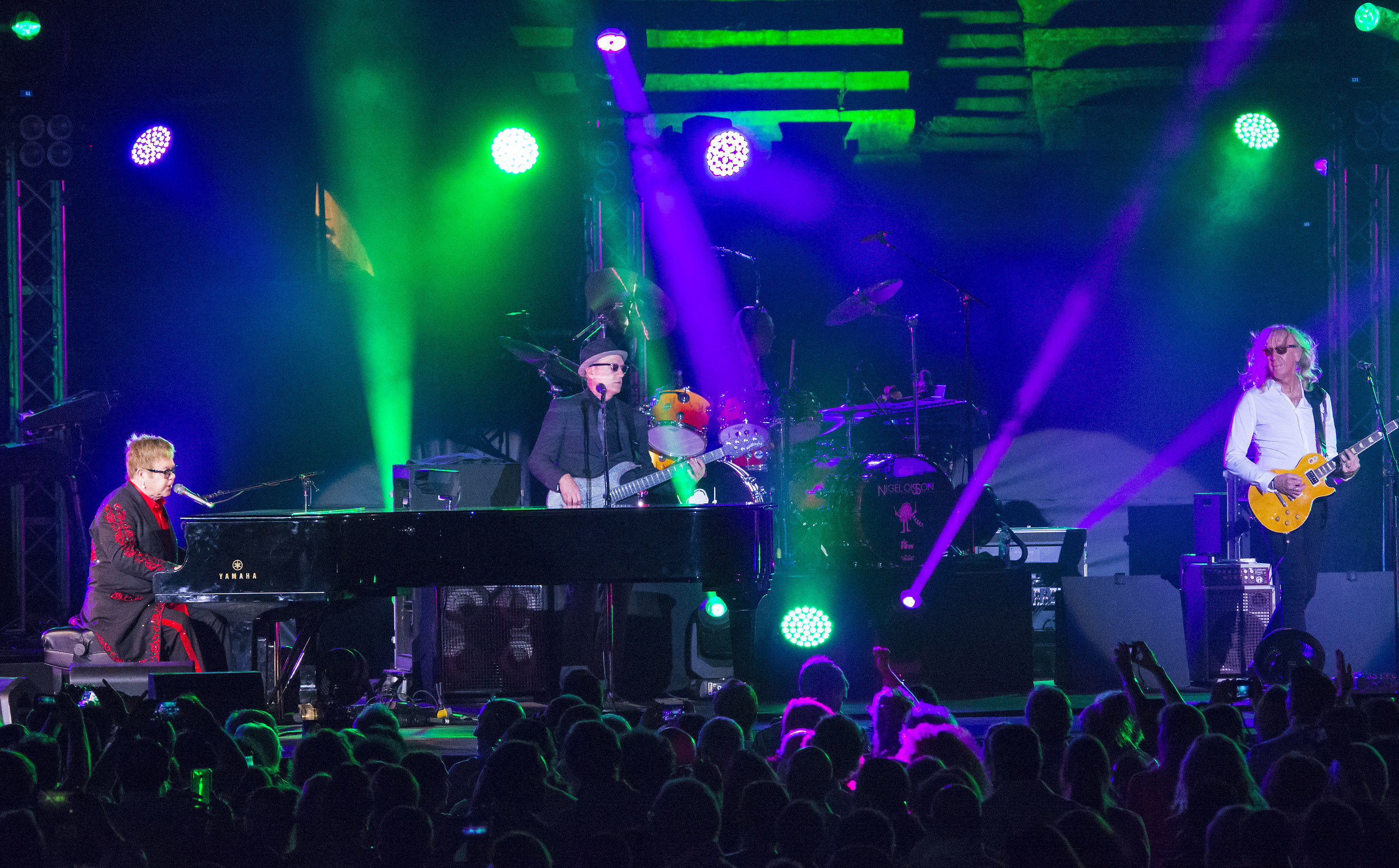 Elton John @ scavi di Pompei