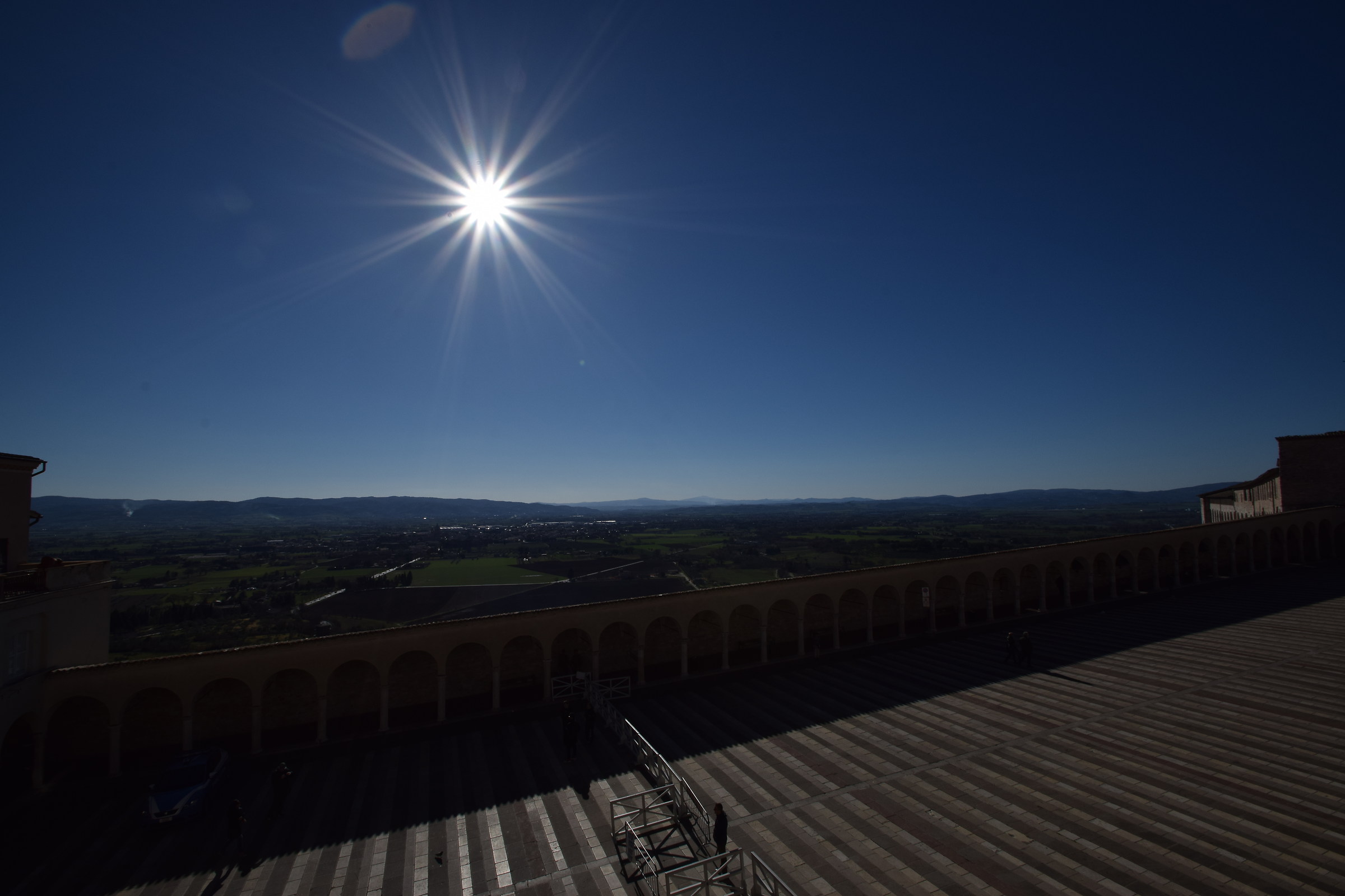 Sun in Assisi