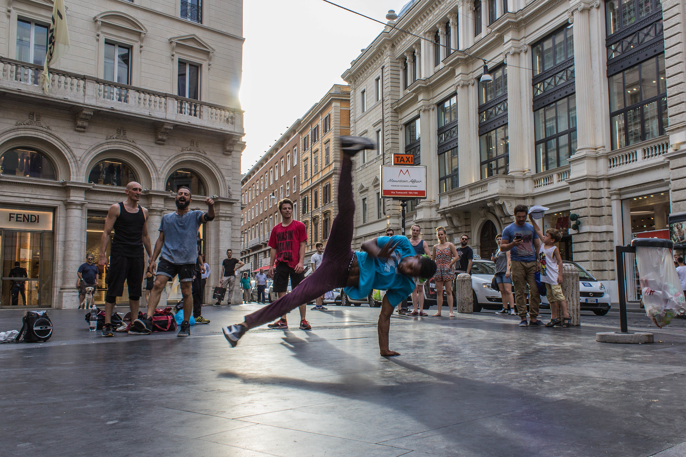 Hip Hop in via del corso