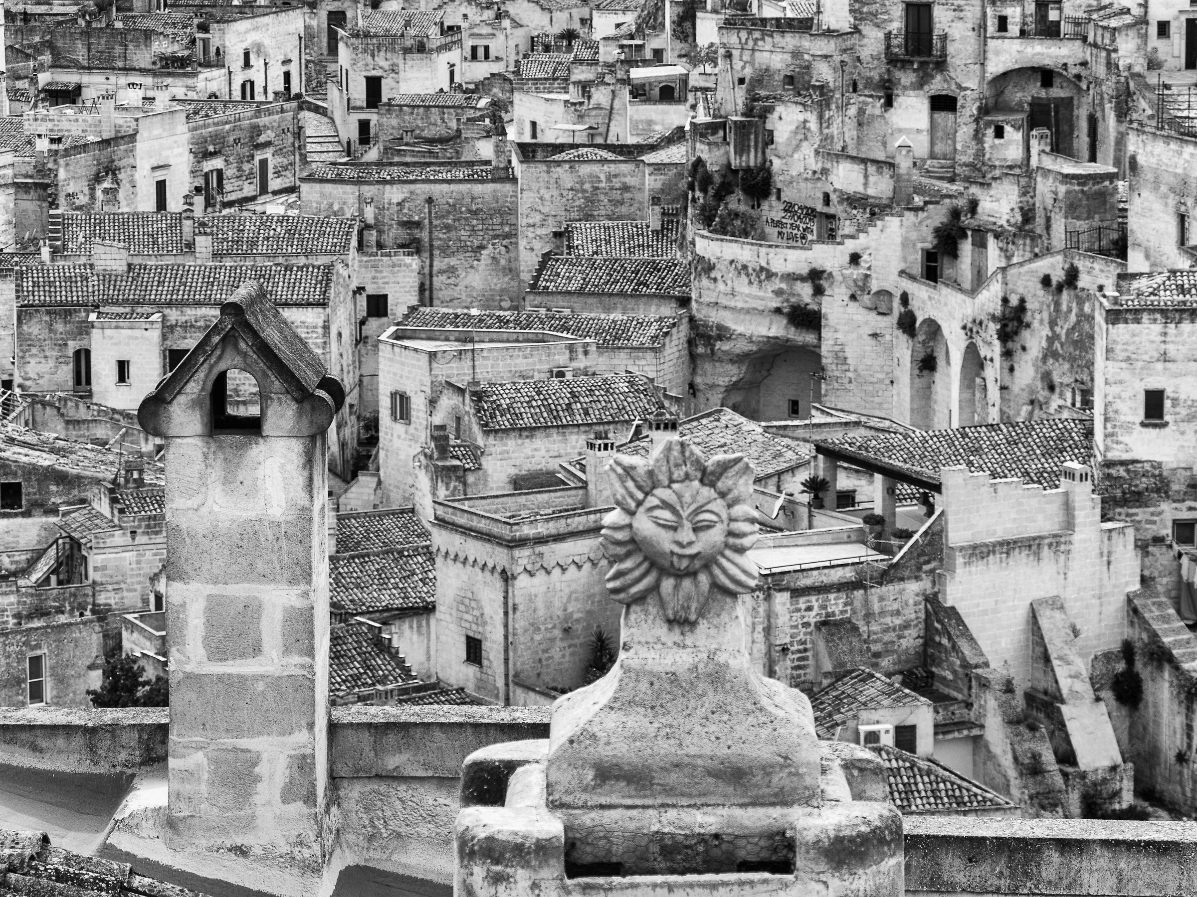 Matera - Il sasso Barisano dalla Civita