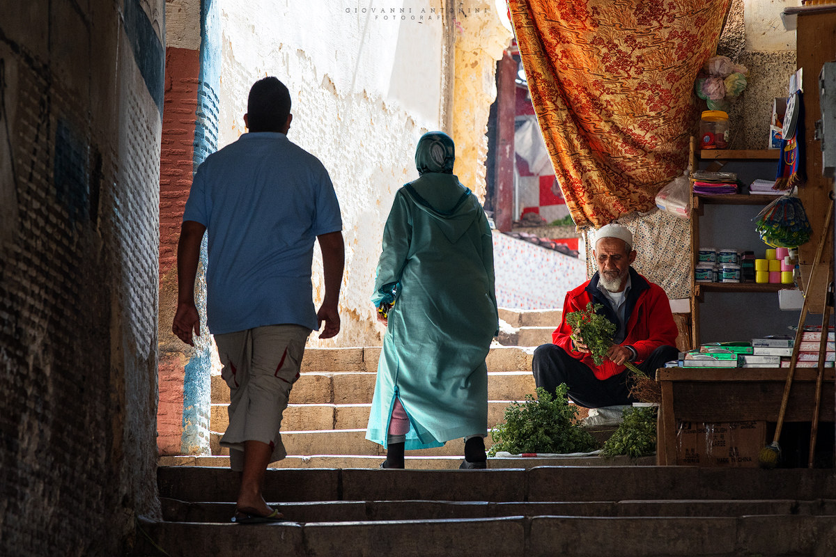Souq di Fes. Marocco