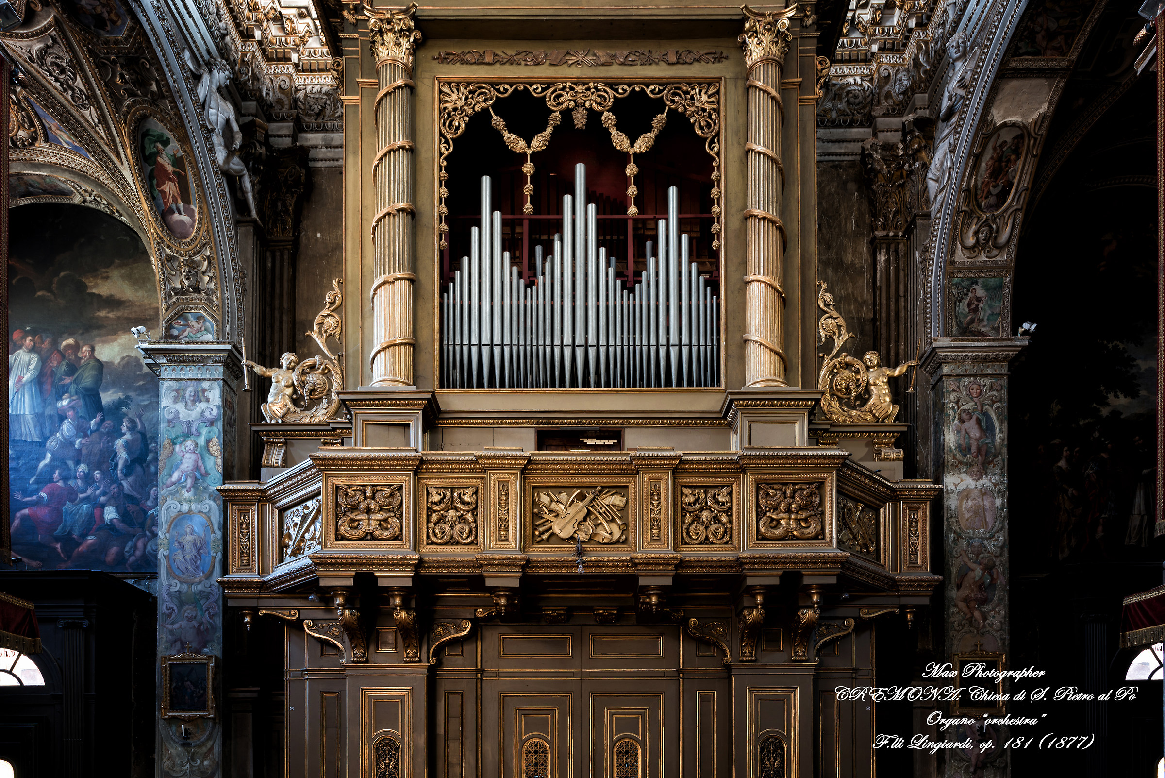 Organo orchestra F.lli Lingiardi, op. 181 (1877)
