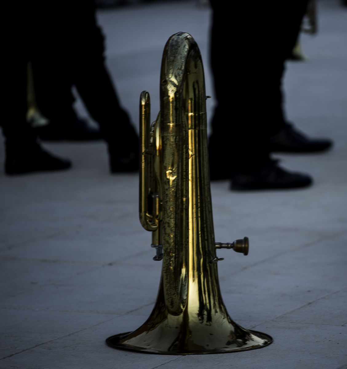 la banda musicale a Punta Secca
