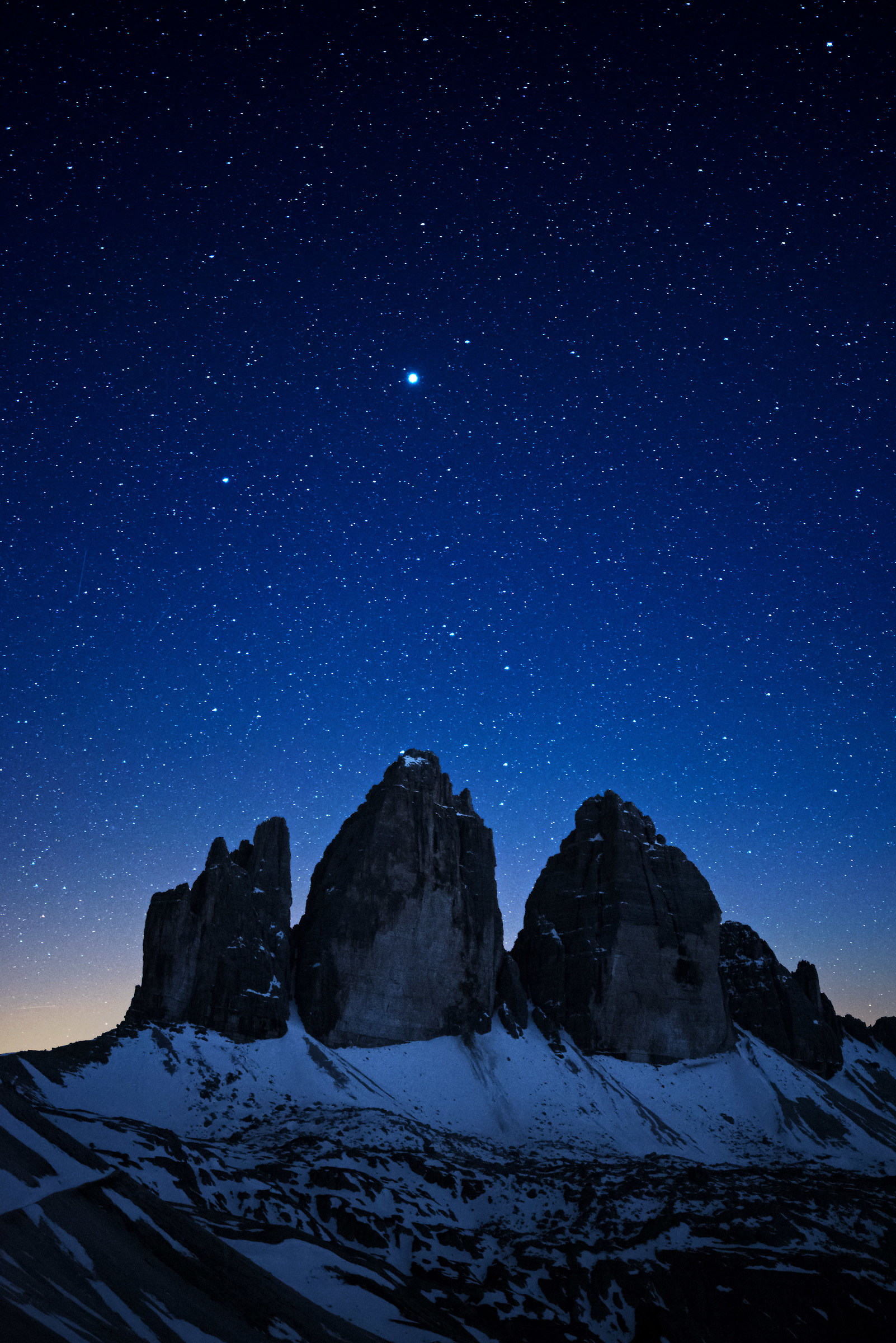 Jupiter on the Three Peaks