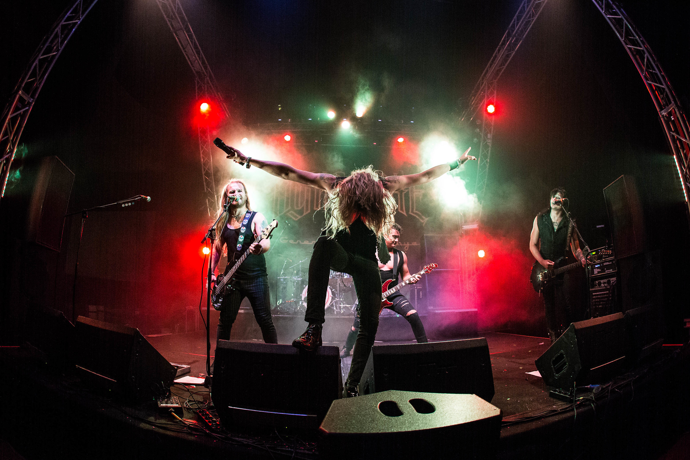 Kissin' Dynamite live @Dagda Borgo Priolo (pv)