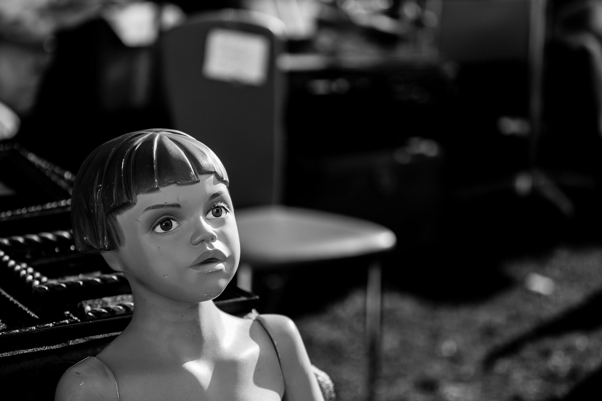 Sguardo artificiale.