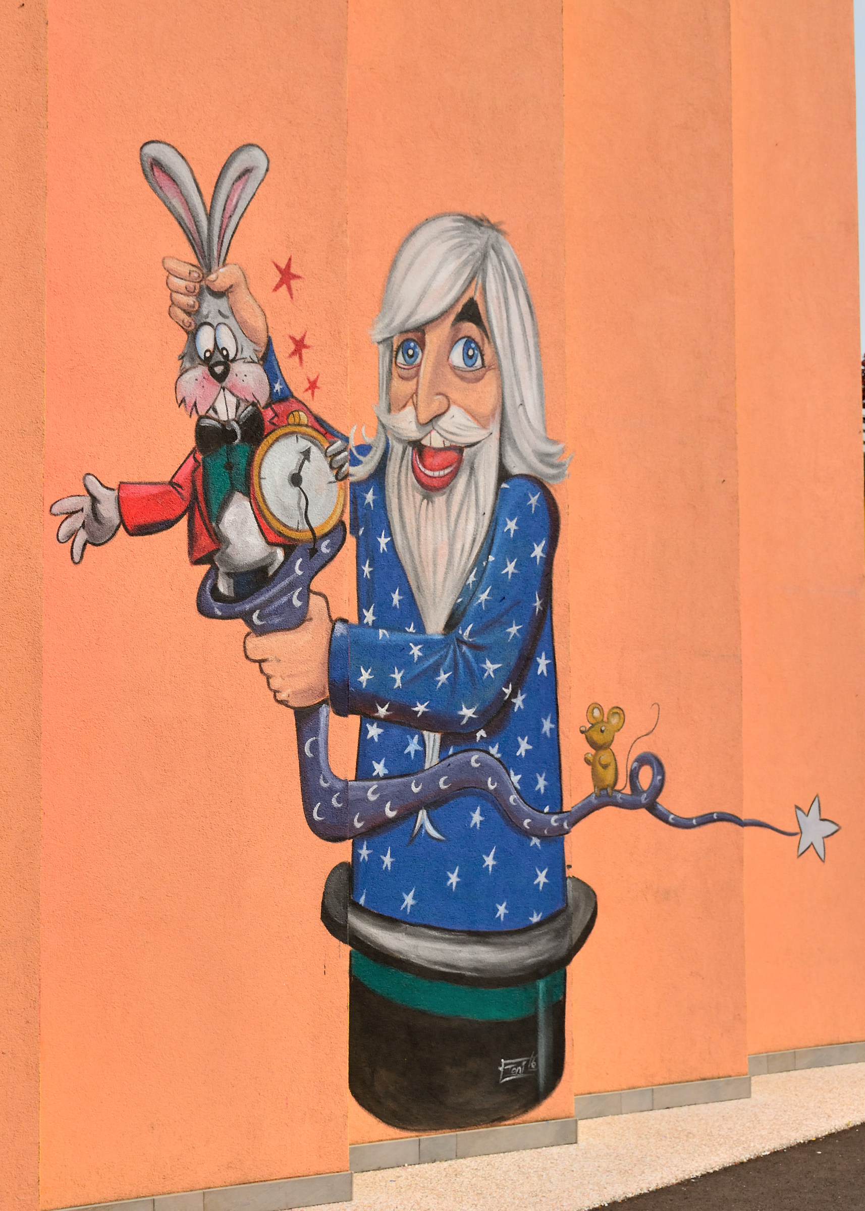 Leave the hamlet of murals 1