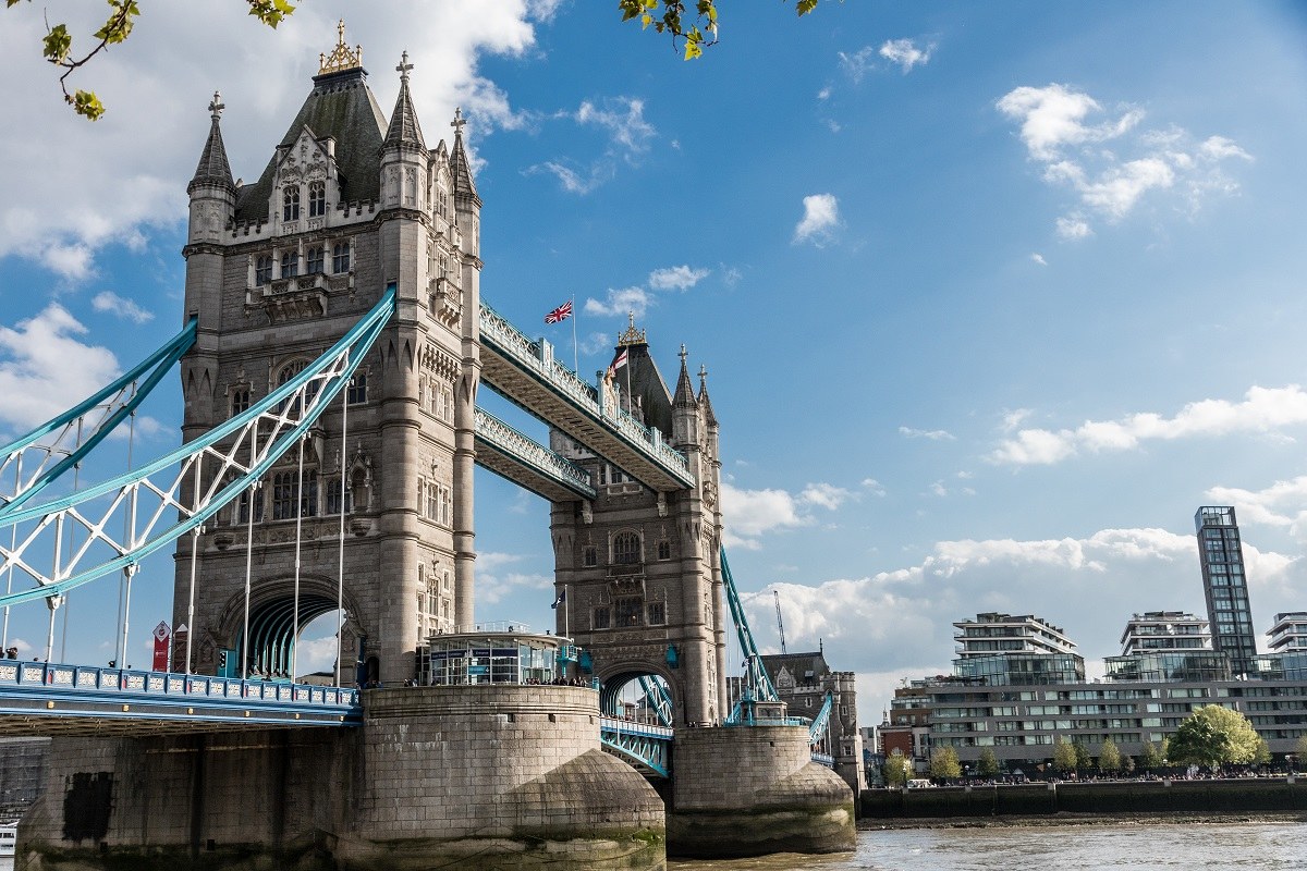 The majestic Tower Bridge