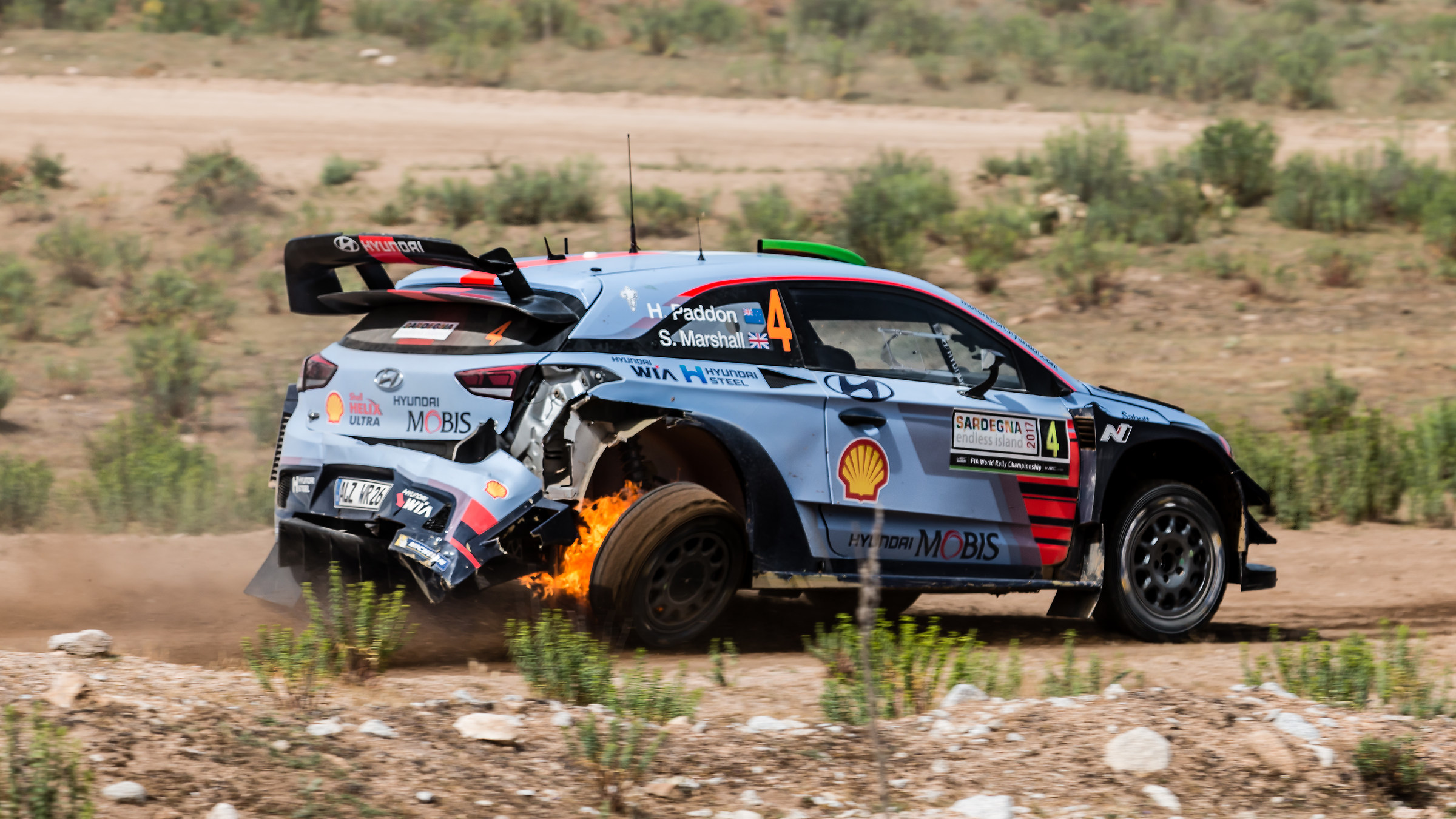 Hayden Paddon Rally Italy Sardinia 2017