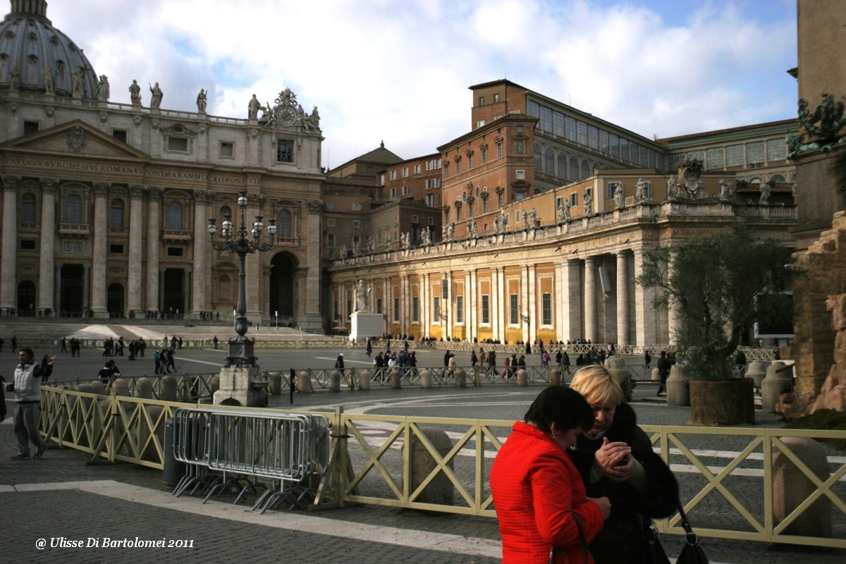 Russian tourists to St. Peter