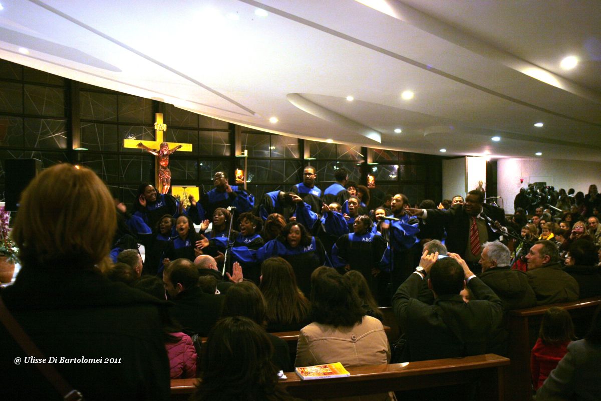 Messa all'americana...