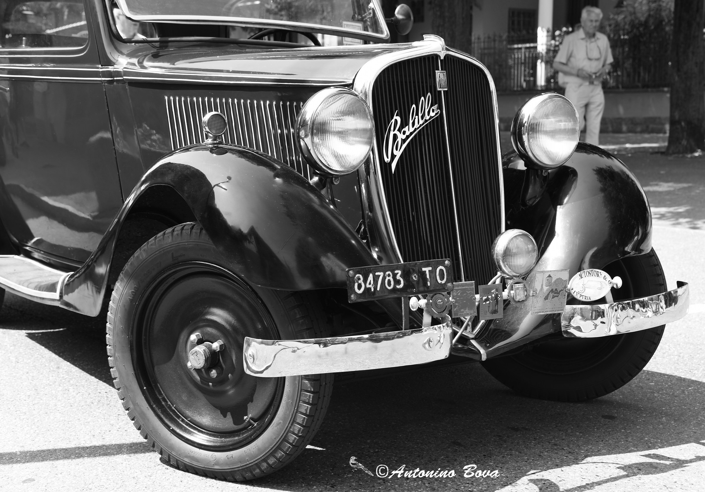 Black and White Balilla - Musetto