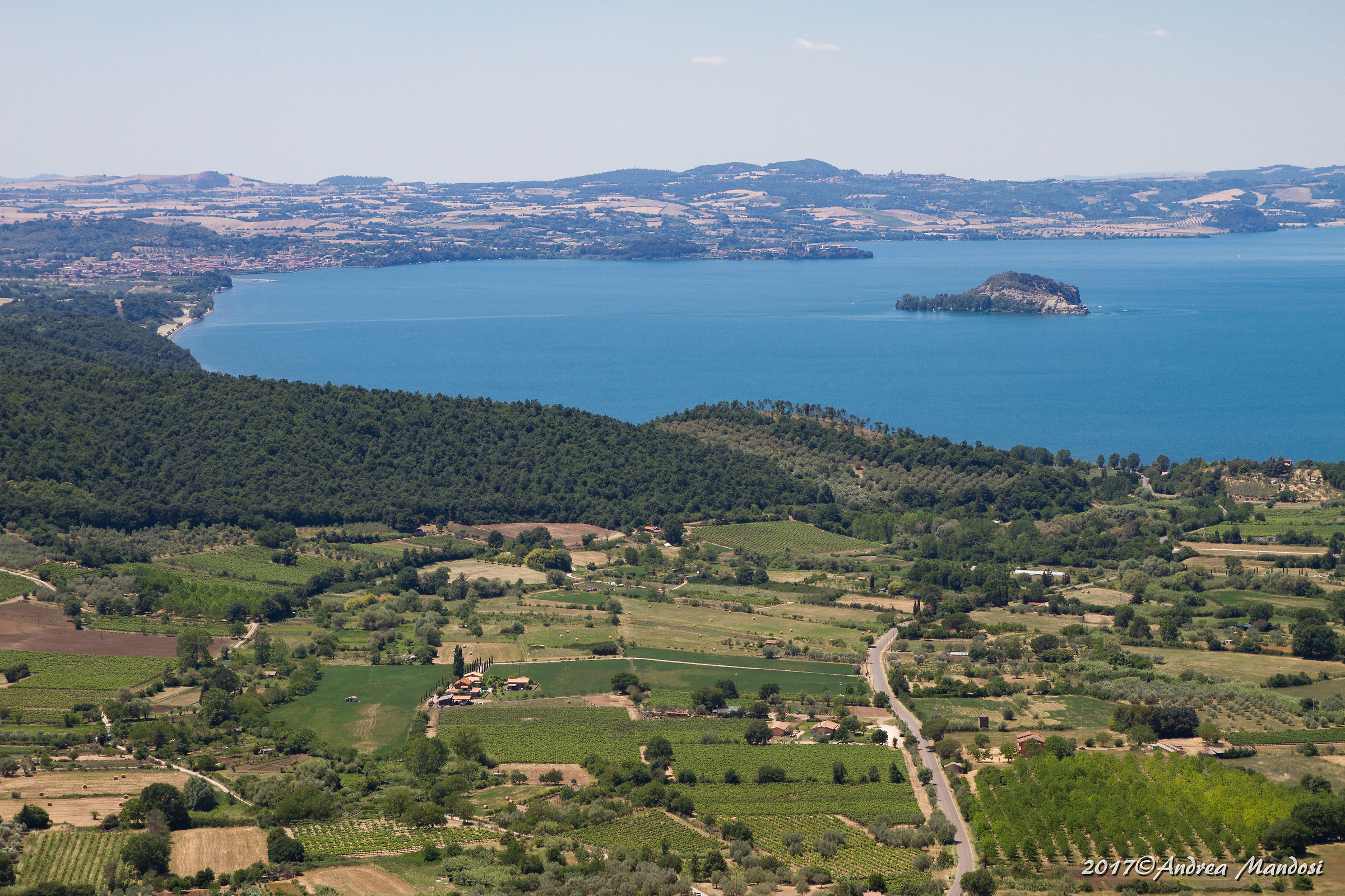 Lake Bolsena from the Rocca dei Papi II