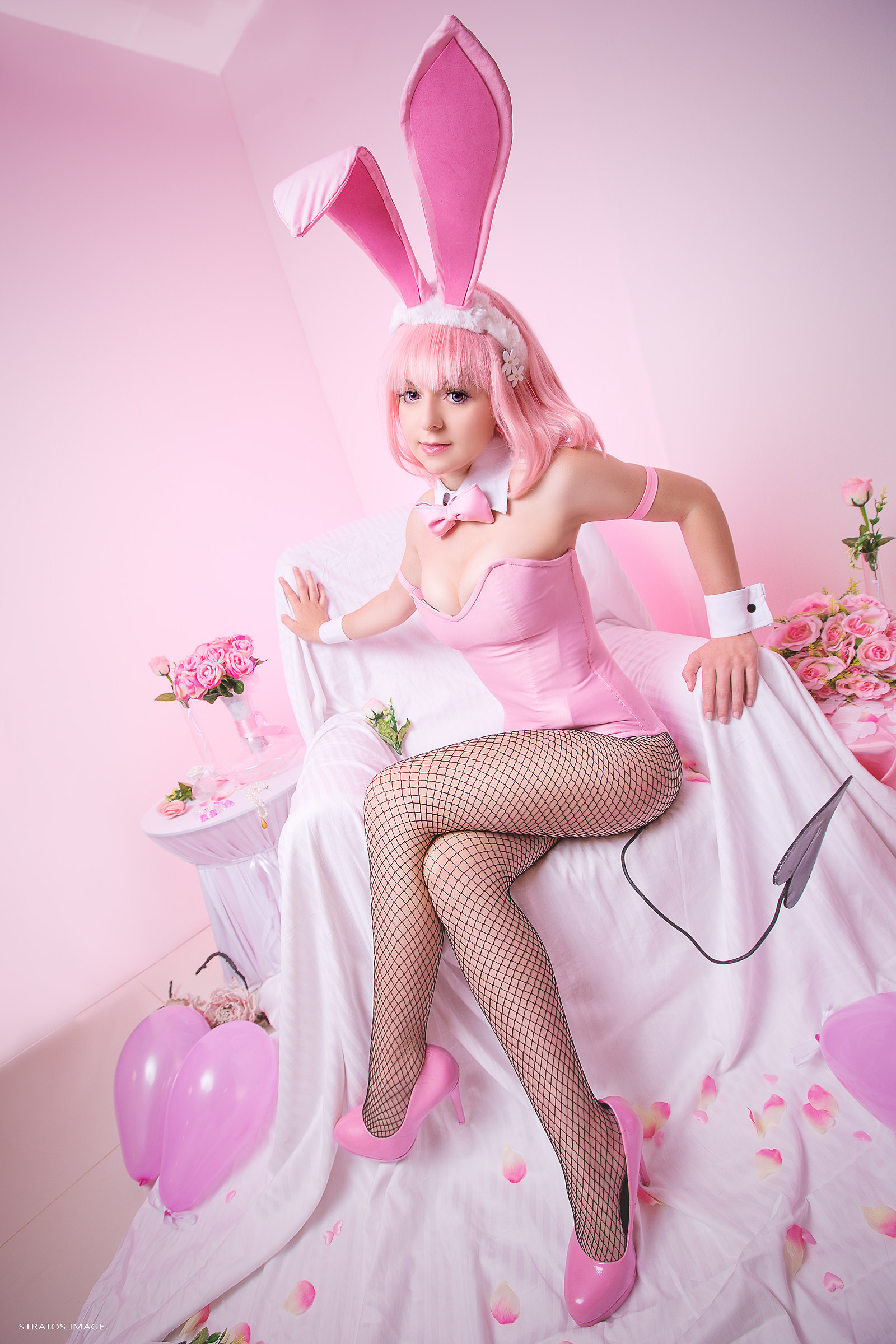 Pink Bunny Girl