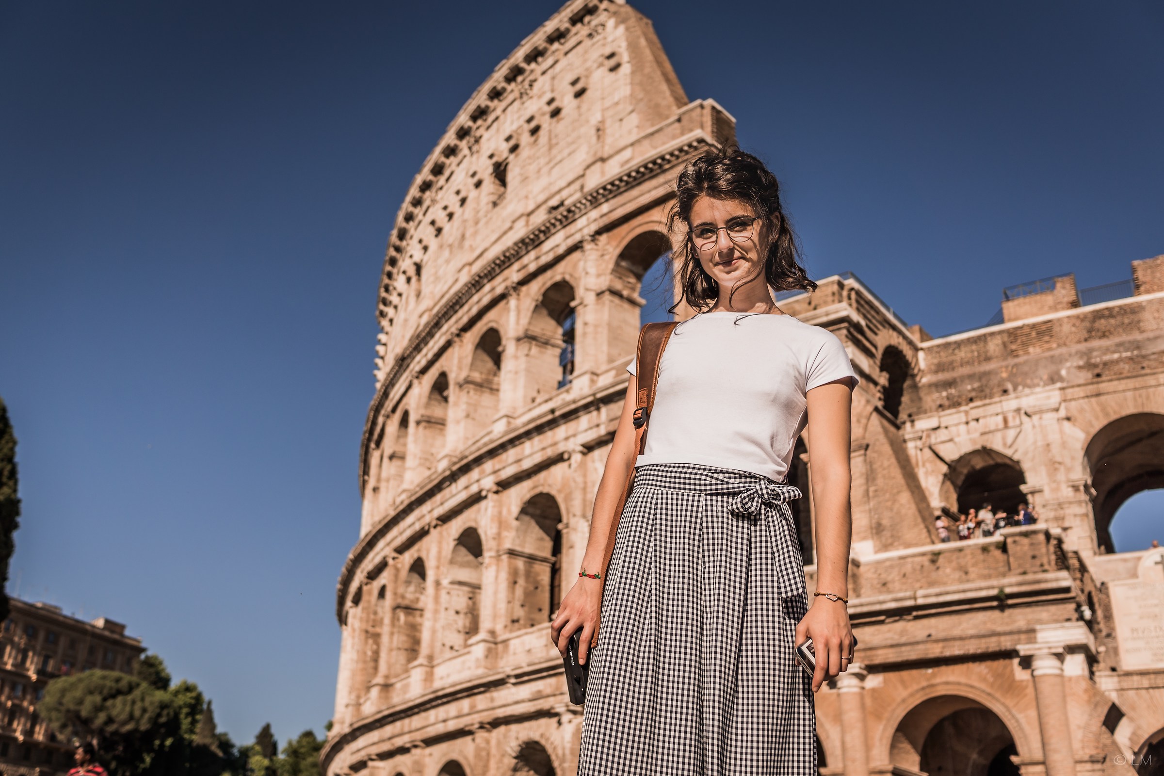 Giulia al Colosseo
