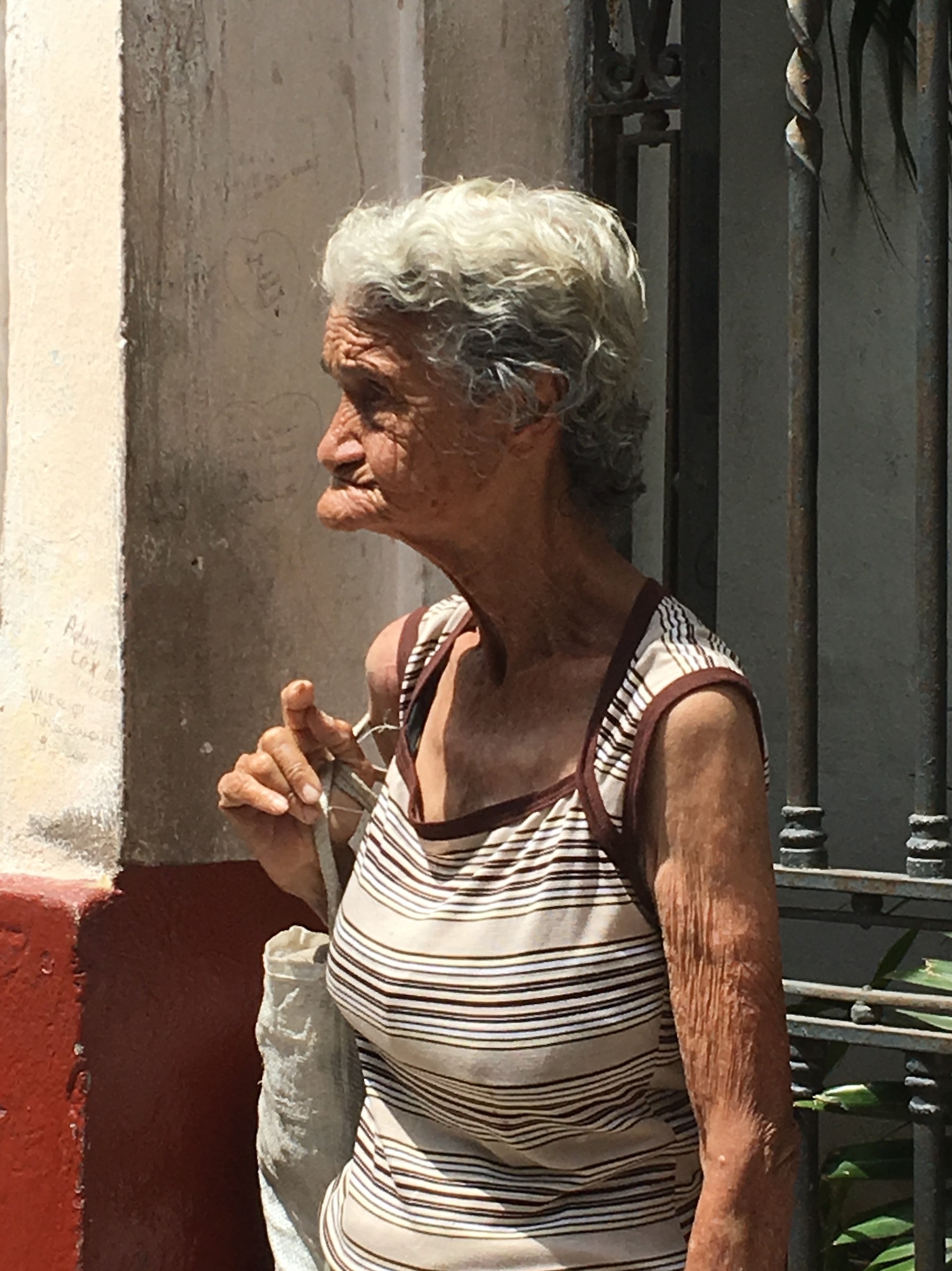 Beautiful grandmother