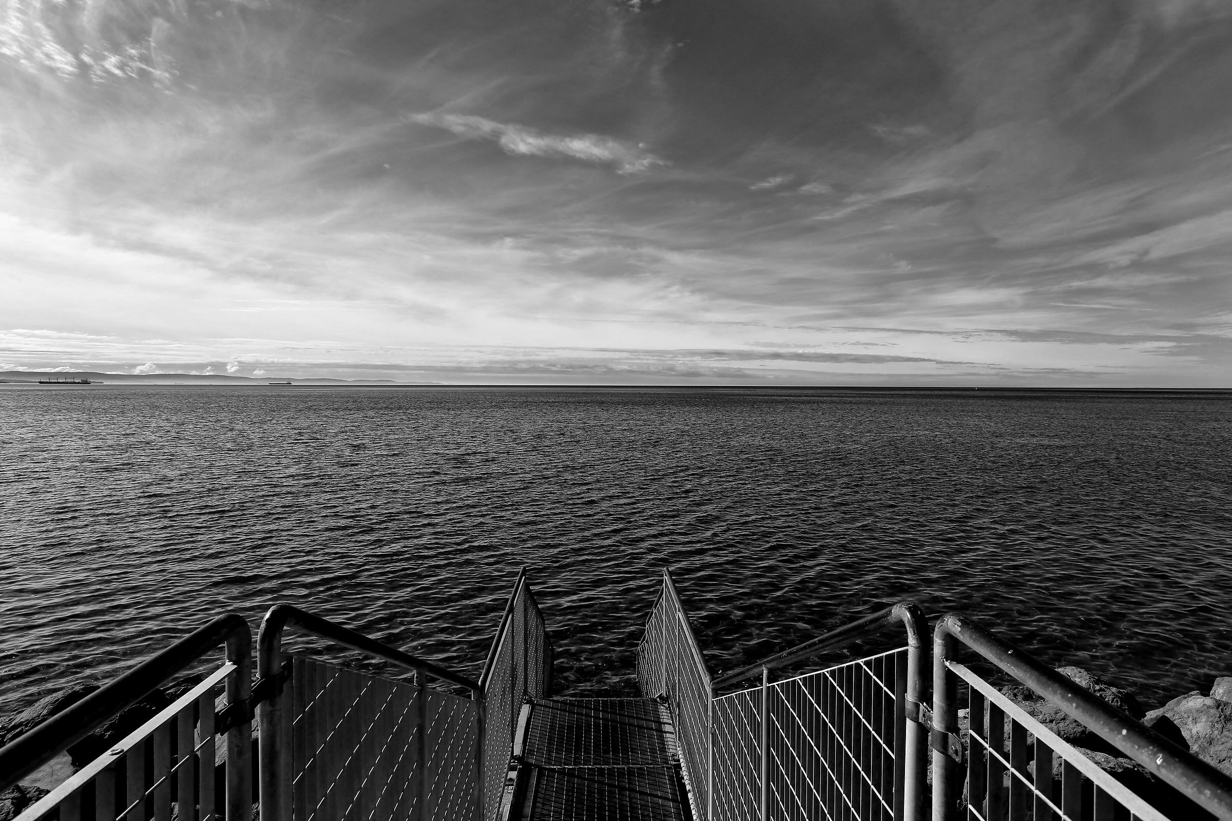 The sea in Trieste. 2