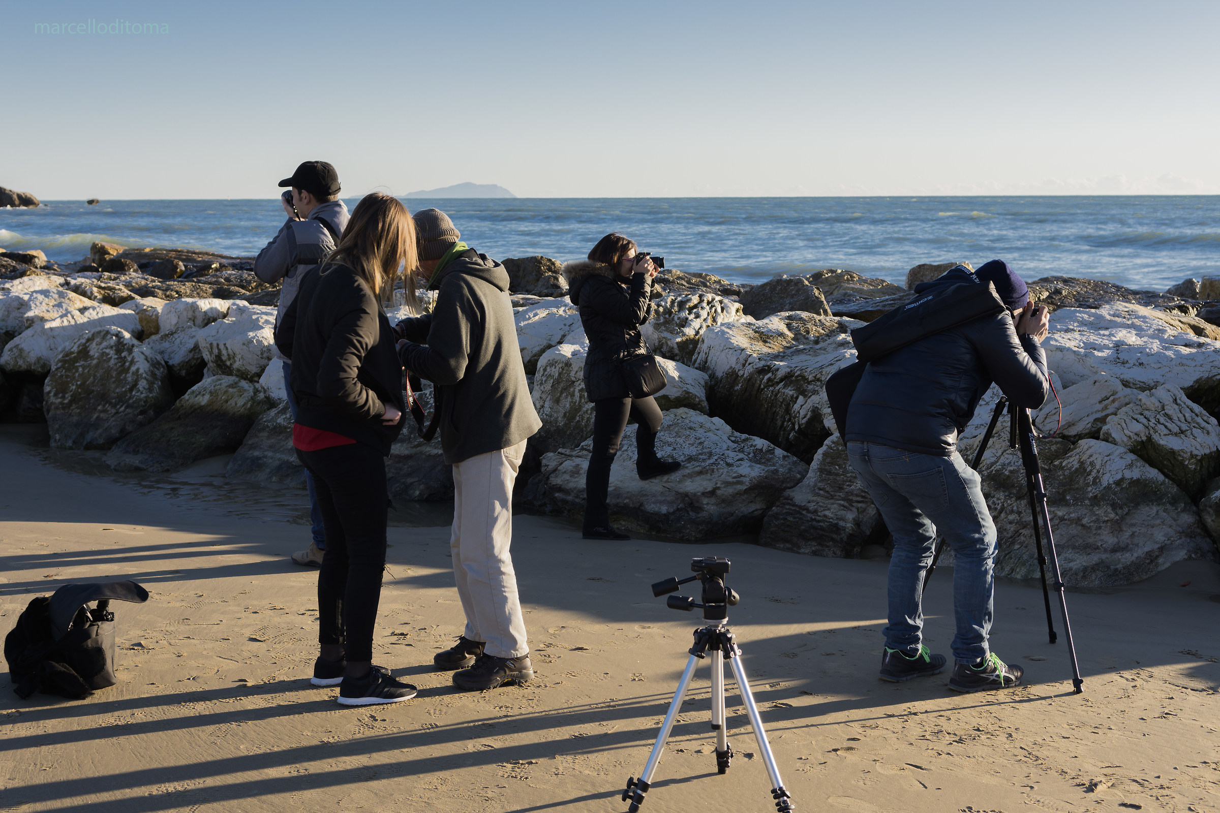 Photographing in company