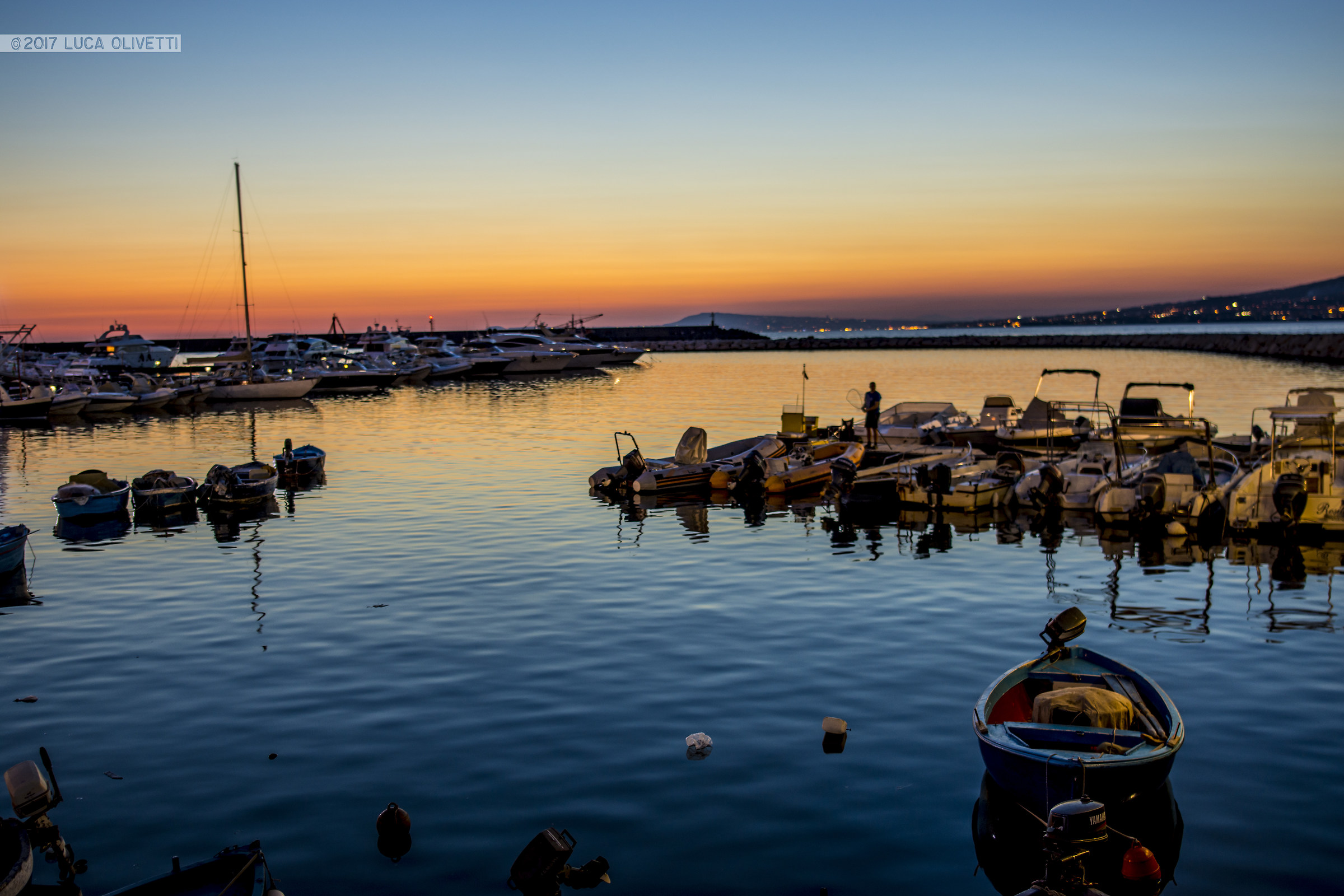 Tramonto a Castellammare di Stabia