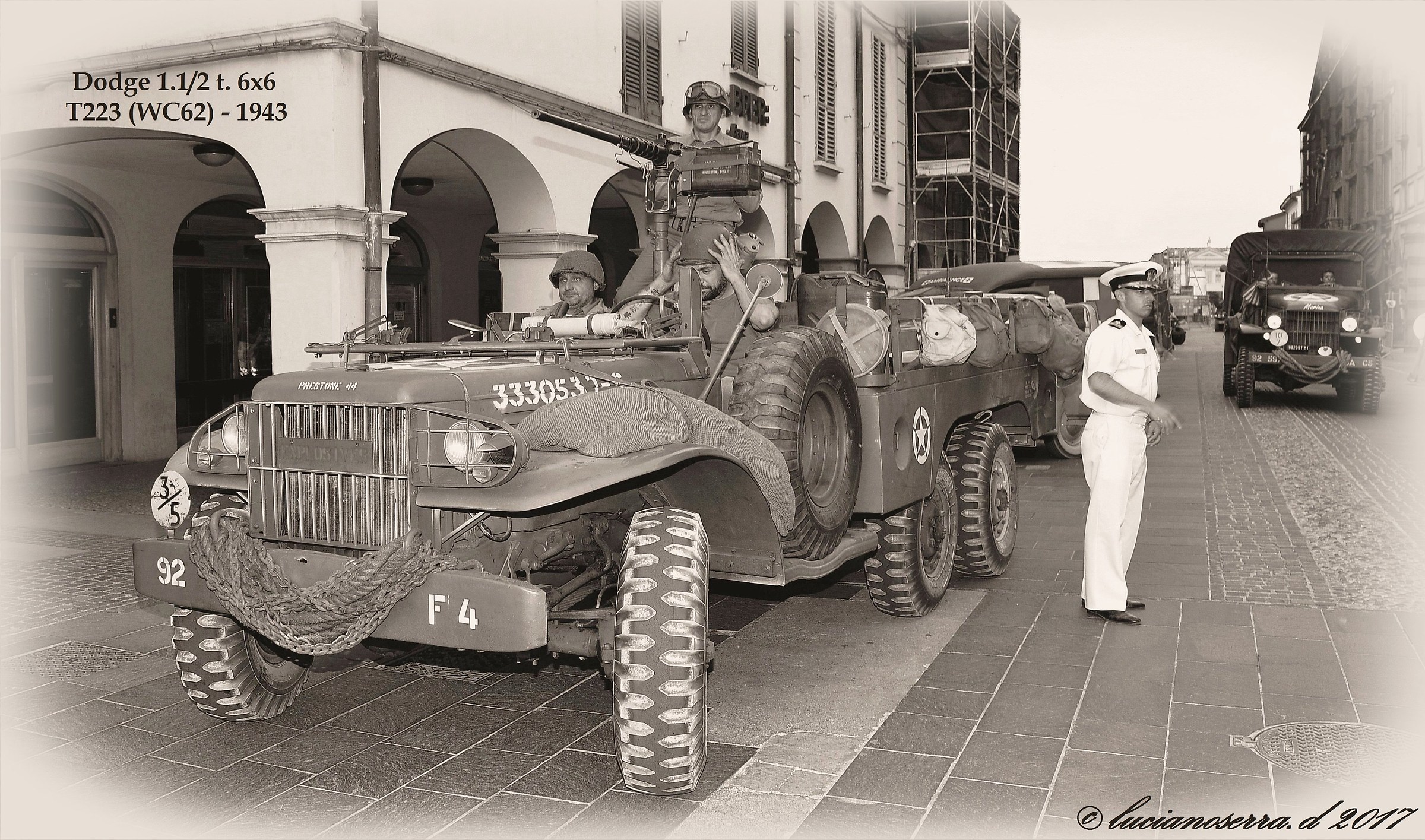 Dodge 1 1/2 t. 6x6 T 223 (WC 62) - 1943