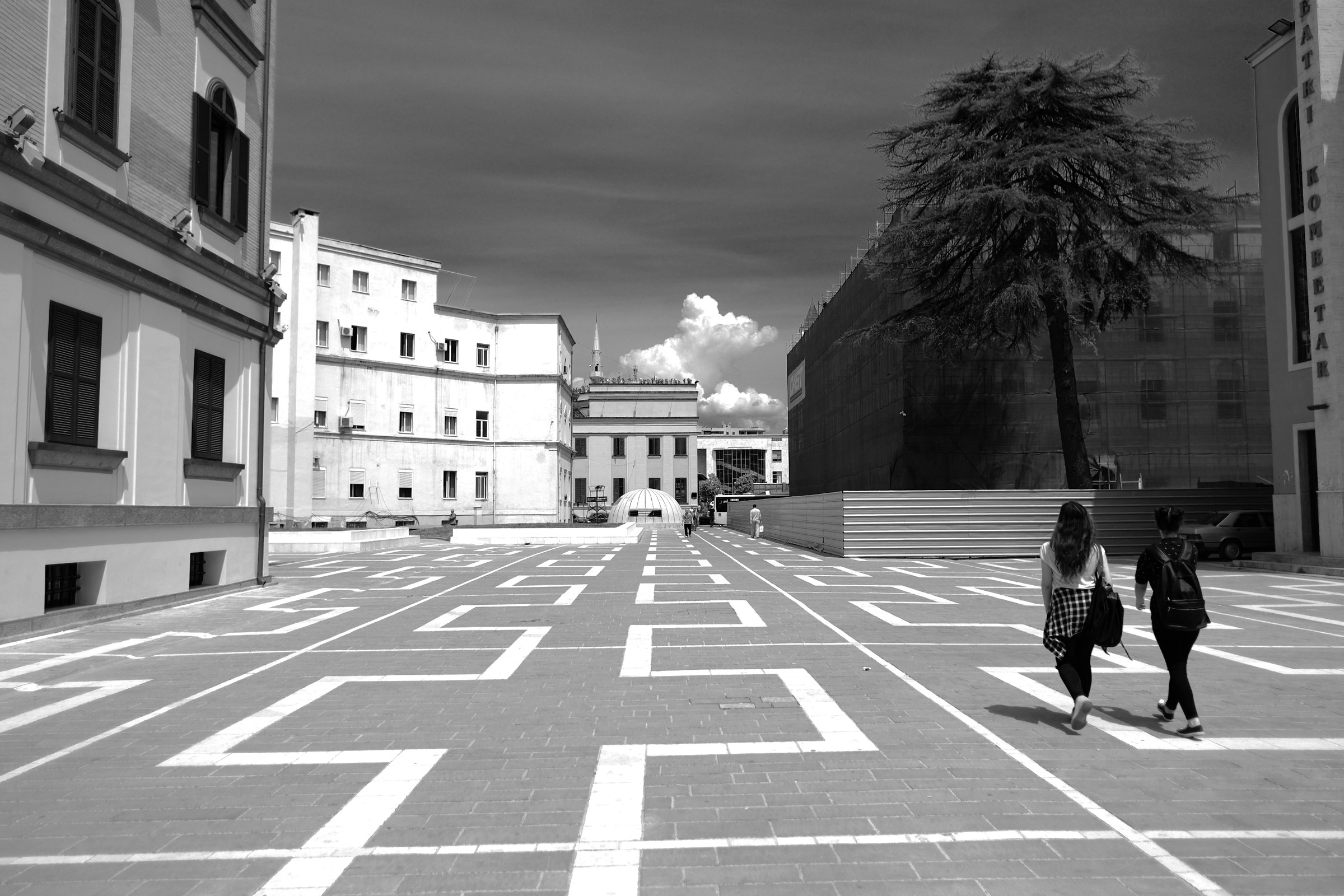 Bunker in the center of Tirana