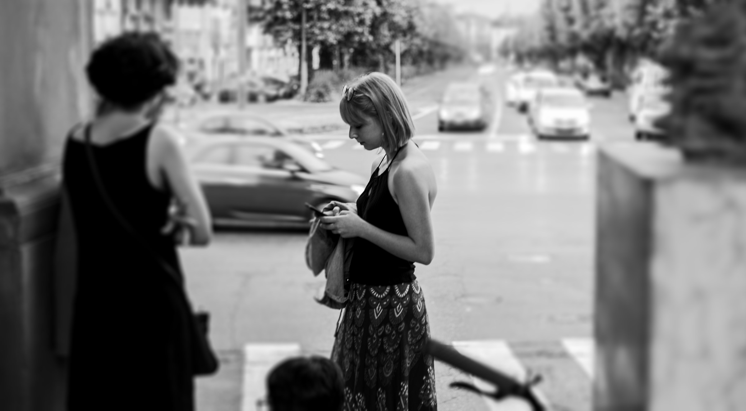 Girl at Valentine's Bow