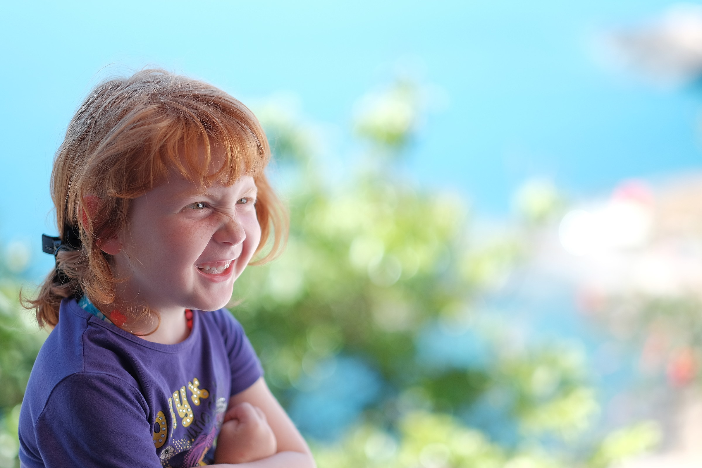 Non far finta di essere arrabiata.....