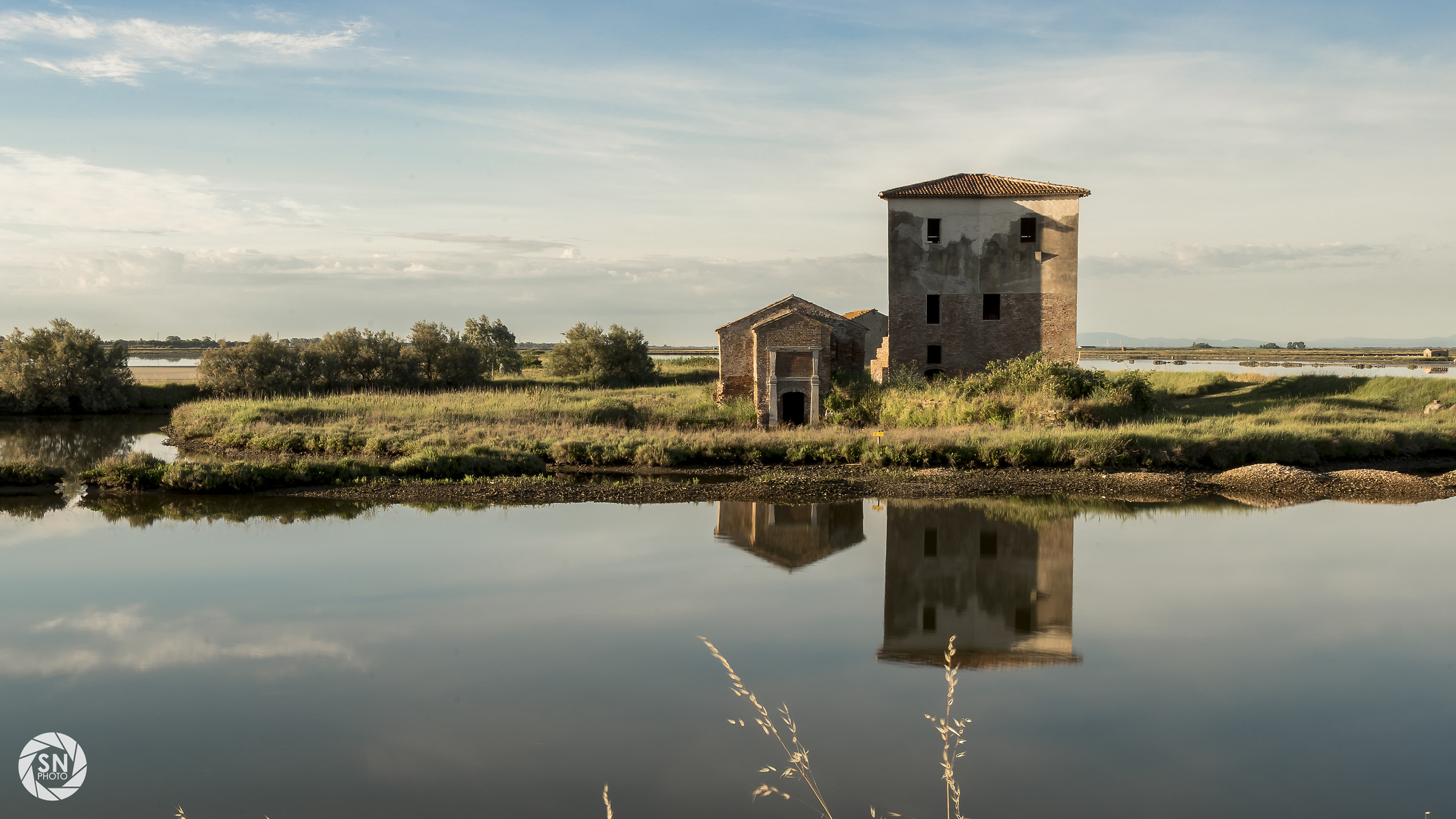 Ruins of valley of comacchio