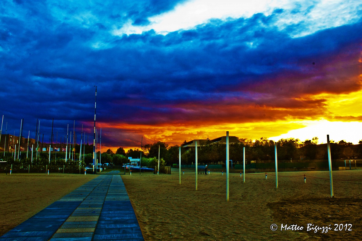 cesenatico sunset