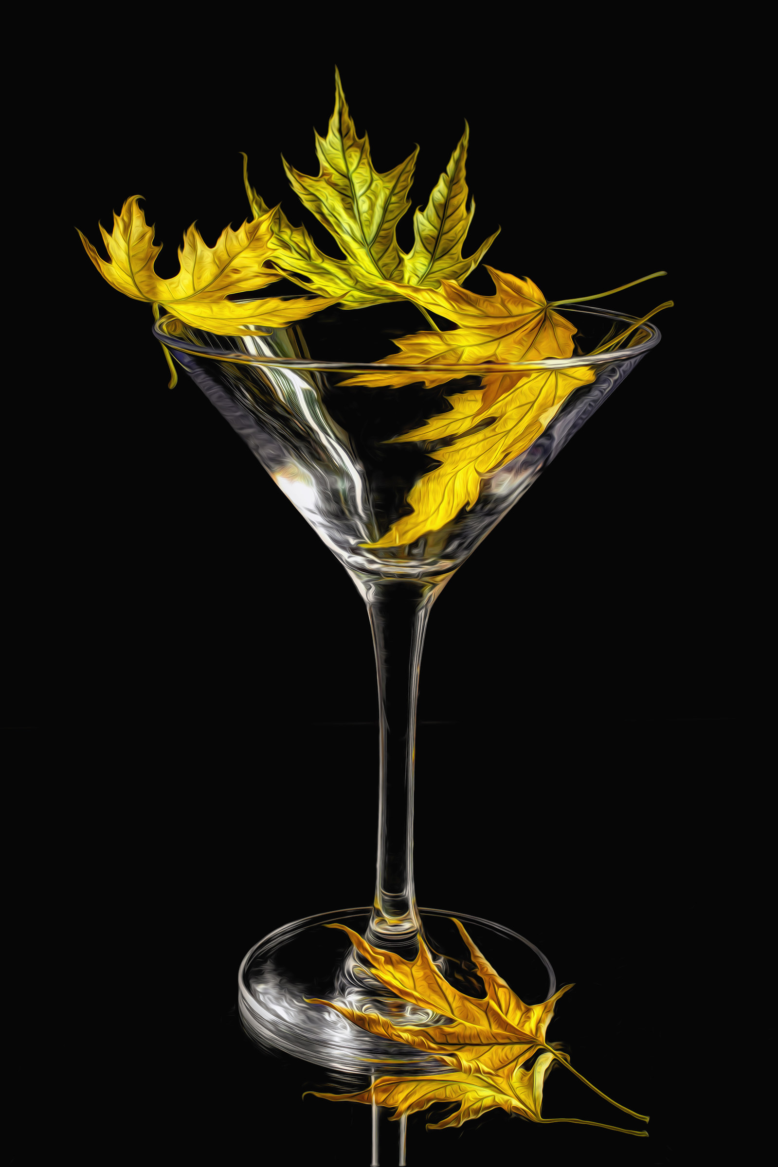 Autumn in the bicchier