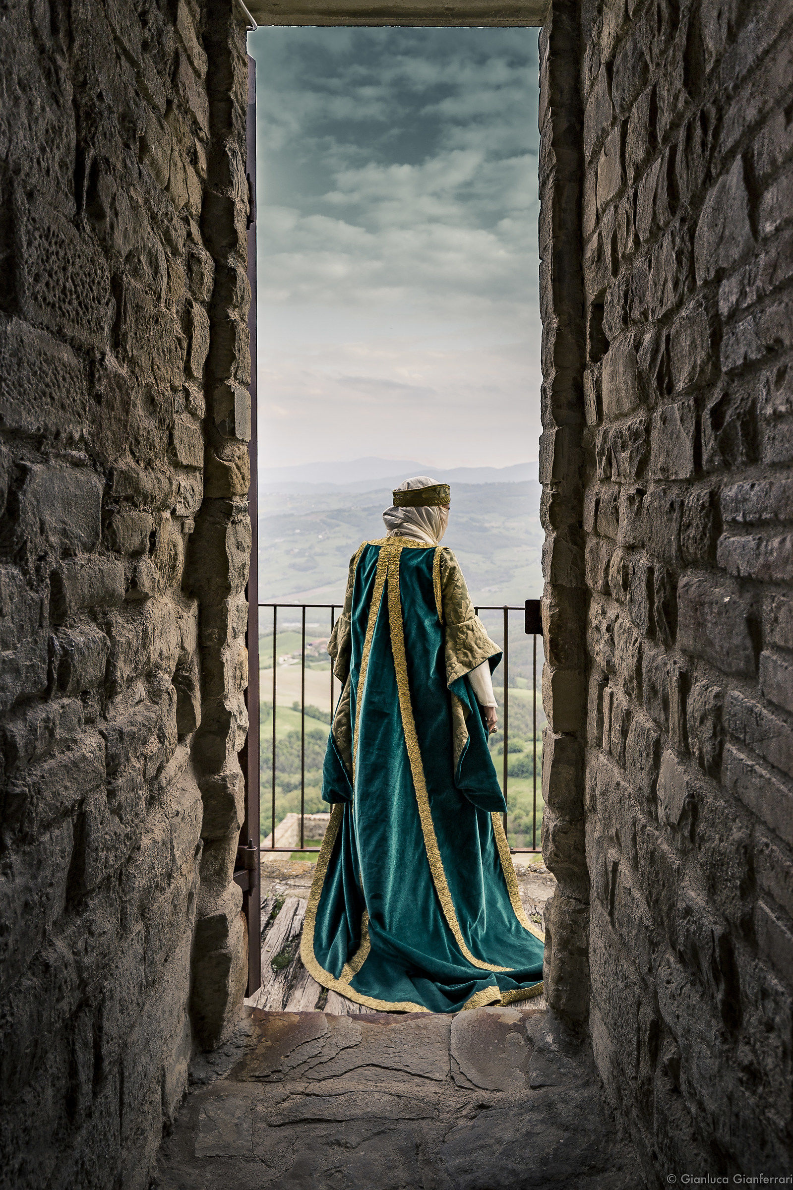 The lady of the castle of Carpineti