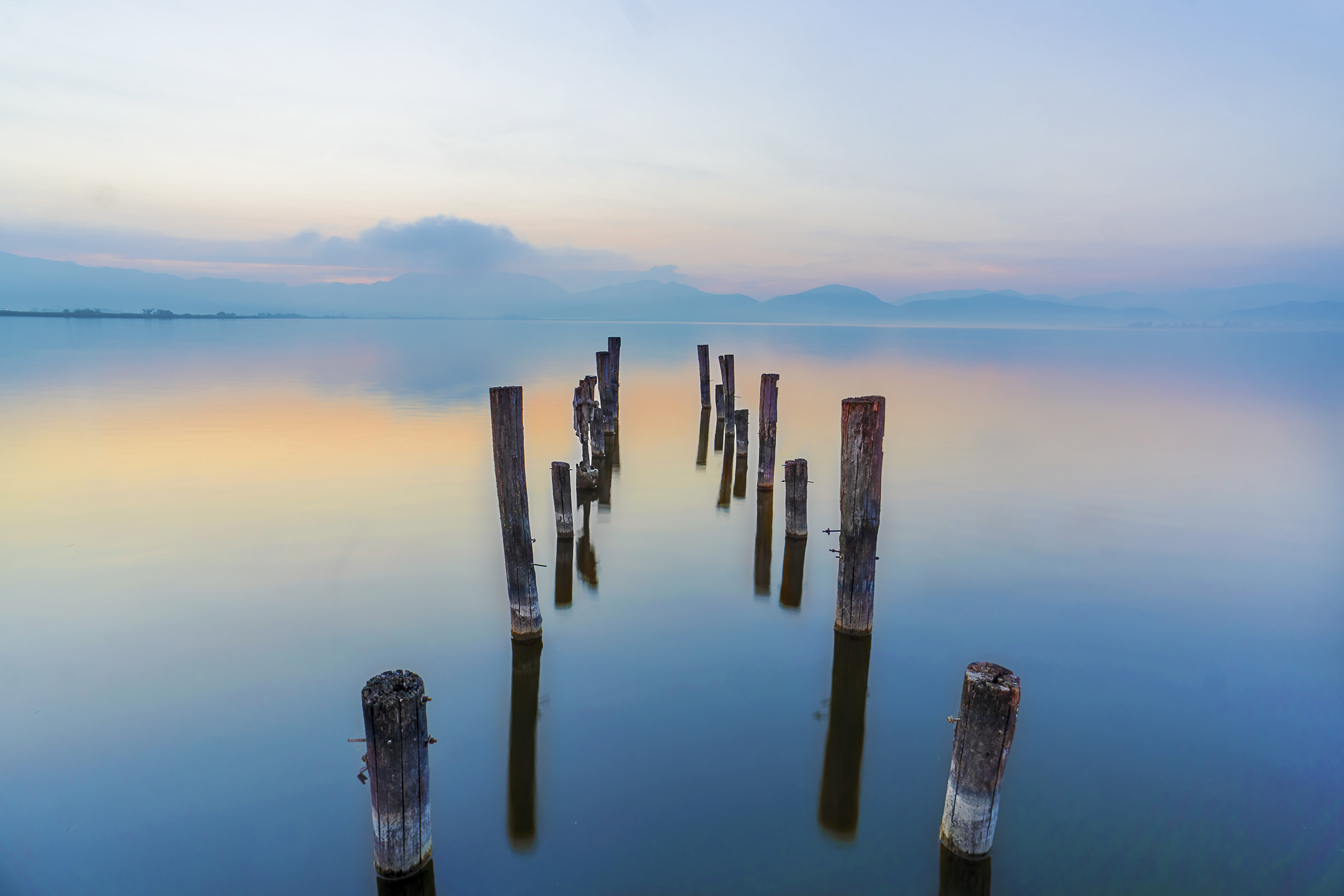 Sunrise at Massaciuccoli